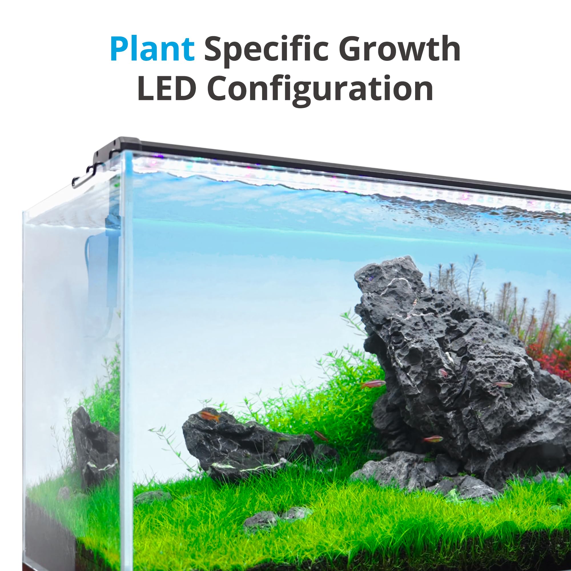 Nicrew Classicled Plus Led Aquarium Light With Timer, 21 Watts, For 30 To 36 Inch Fish Tank Light, Daylight And Moonlight Cycle, Brightness Adjustable