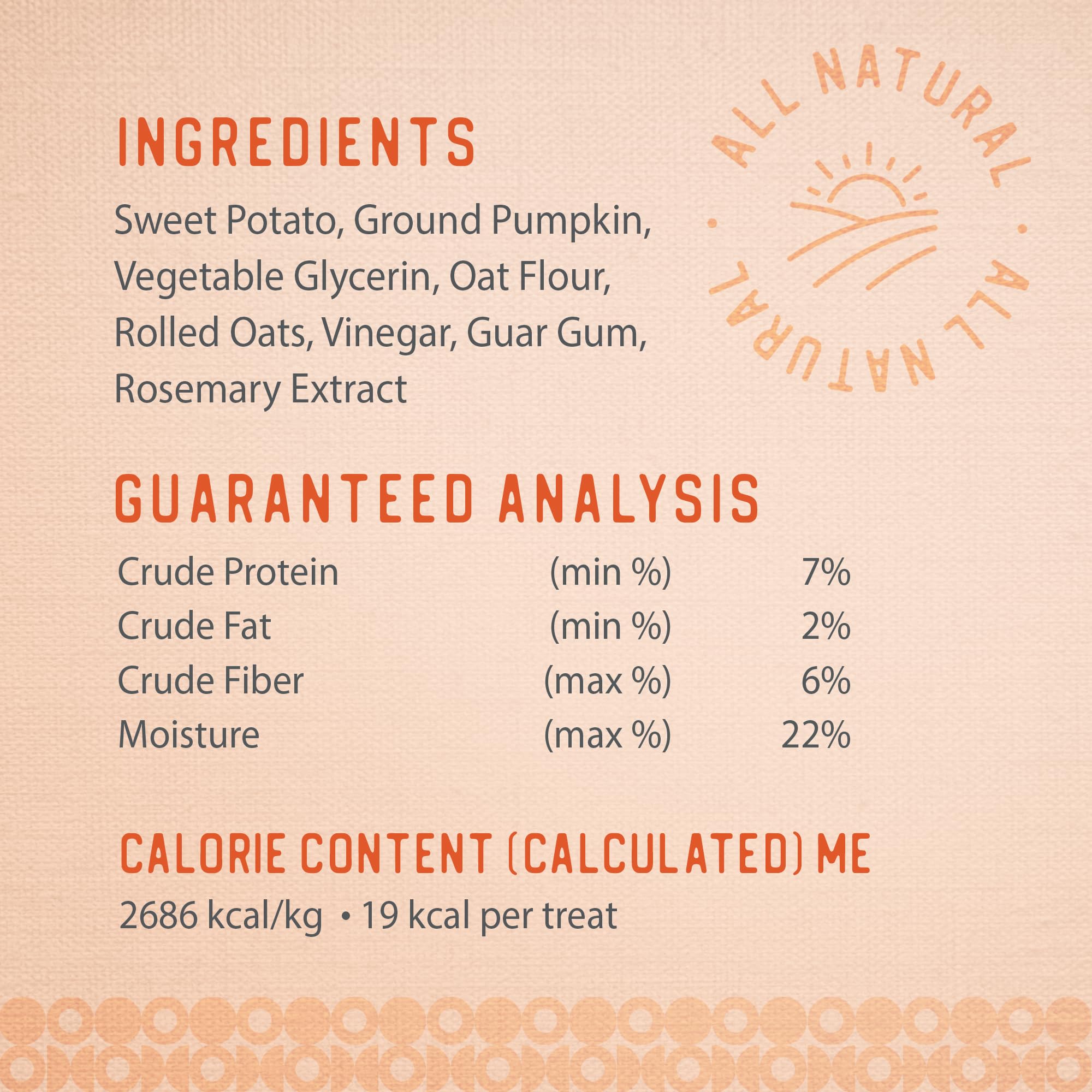Caledon Farms The Dodo Baked Bites - Pumpkin 9.35oz, Dog Treats, Soft & Chewy