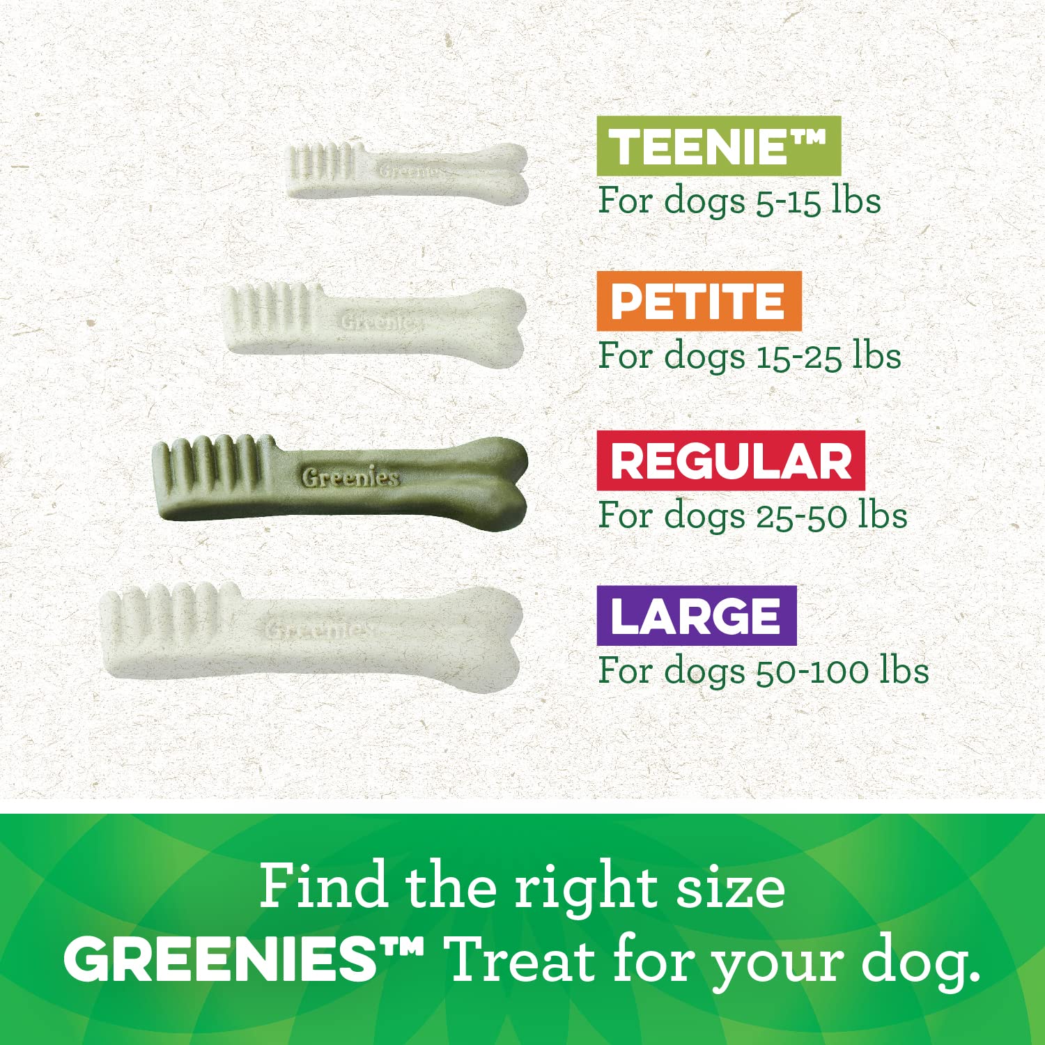 Greenies Regular Natural Dental Care Dog Treats, 36 oz. Variety Pack, 3 Packs of 12 oz. Treats