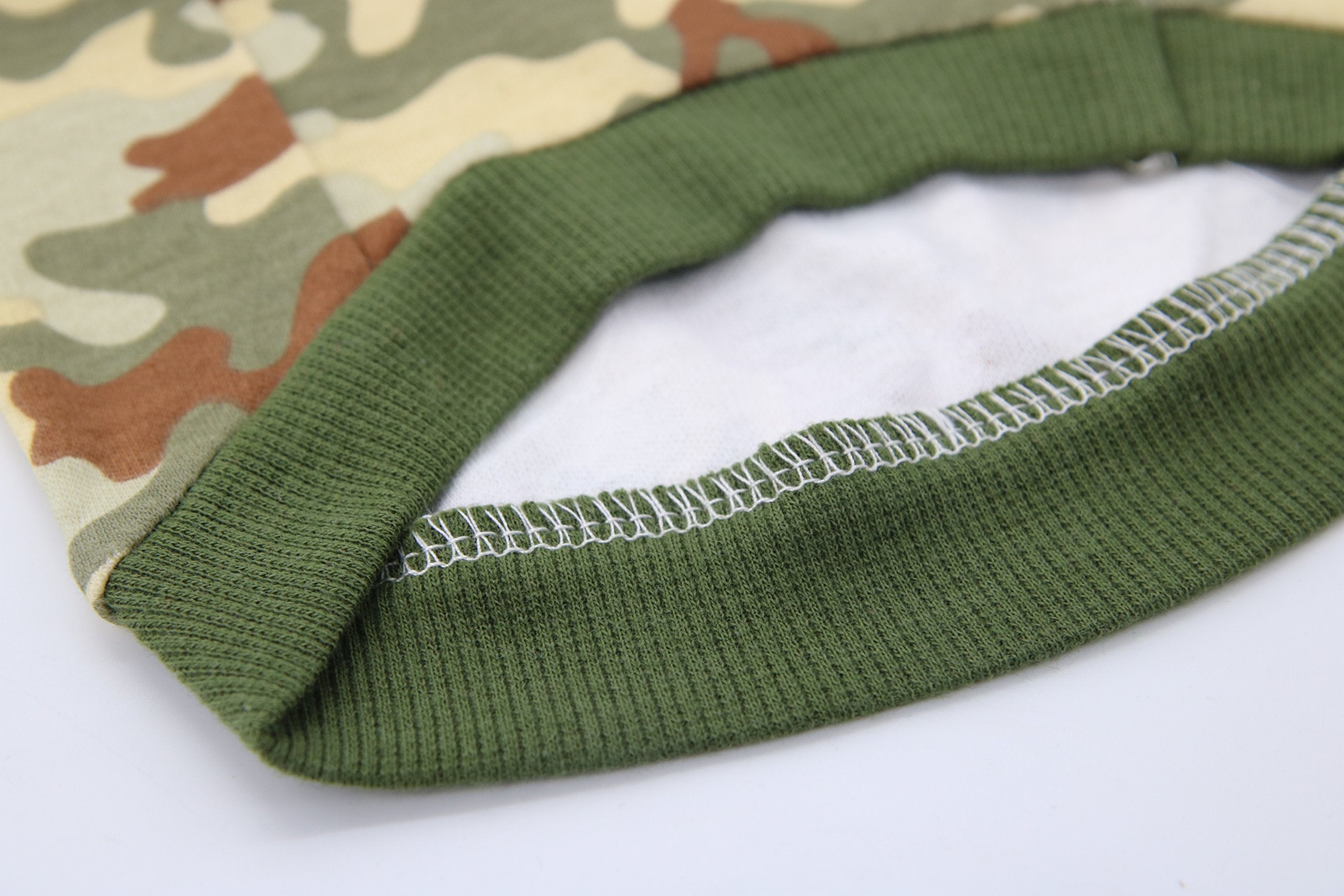 Droolingdog Dog Clothes Camo Xs Dog T Shirt Pet Tee Shirts Puppy Costume For Small Dogs Boy, Xs, Army Green