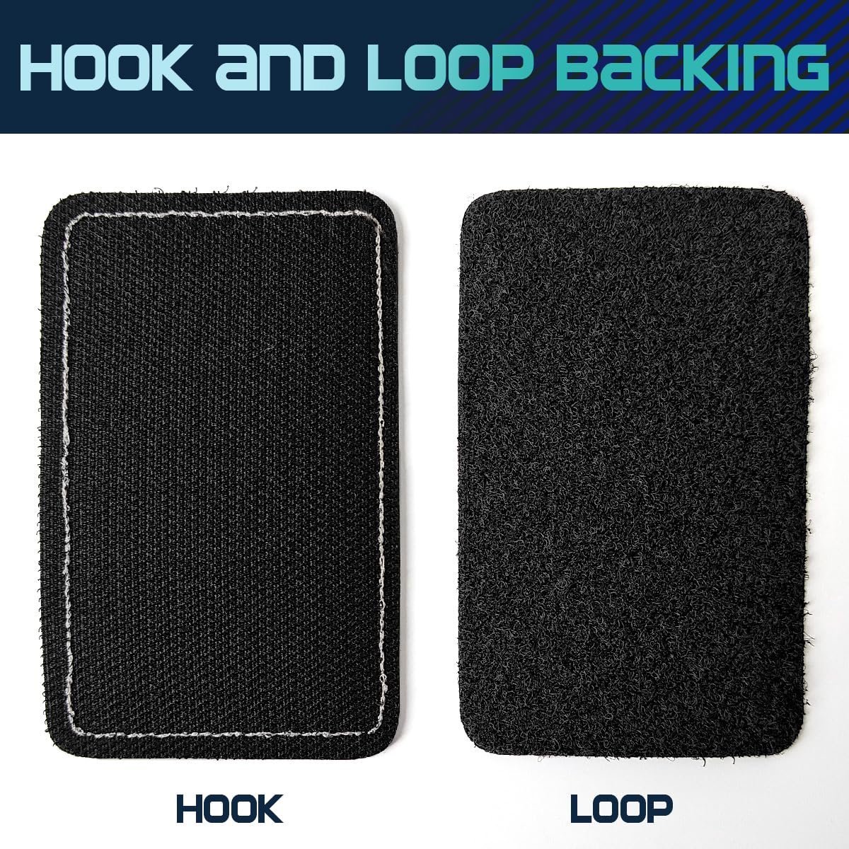 TACVEL 2 Pieces Rescue Dog Nervous Give Me Space Dog Patches, Service Dog Patches with Hook Backing for Service Animal Vests, Ha