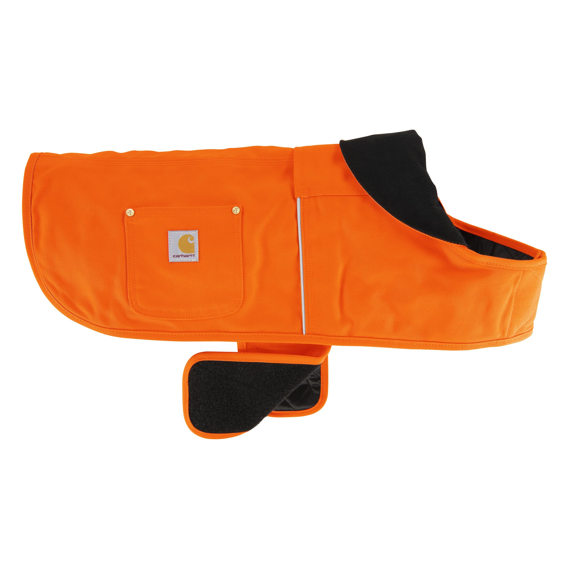 Carhartt Firm Duck Dog Chore Coat, Insulated Weather Resistant Jacket for Cold and Windy Conditions, Hunter Orange, X-Large