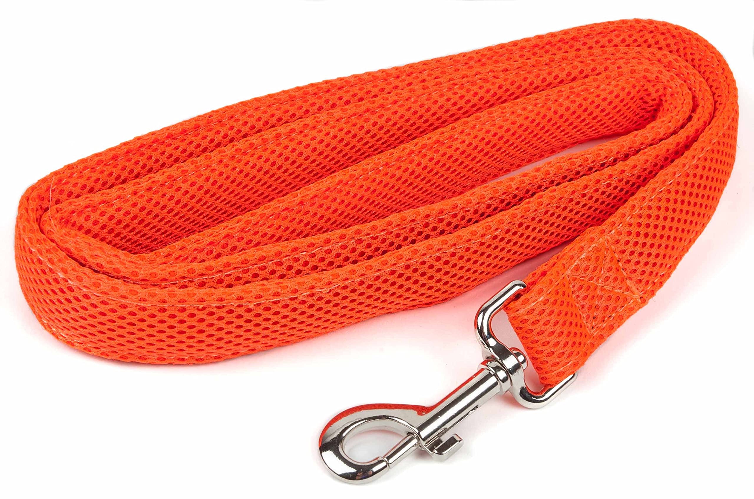 Pet Life A Aero Mesh Dog Leash Featuring Dual-Sided Ventillated Mesh - Connects To Any Dog Harness Or Dog Collar With Swivel-Hoo