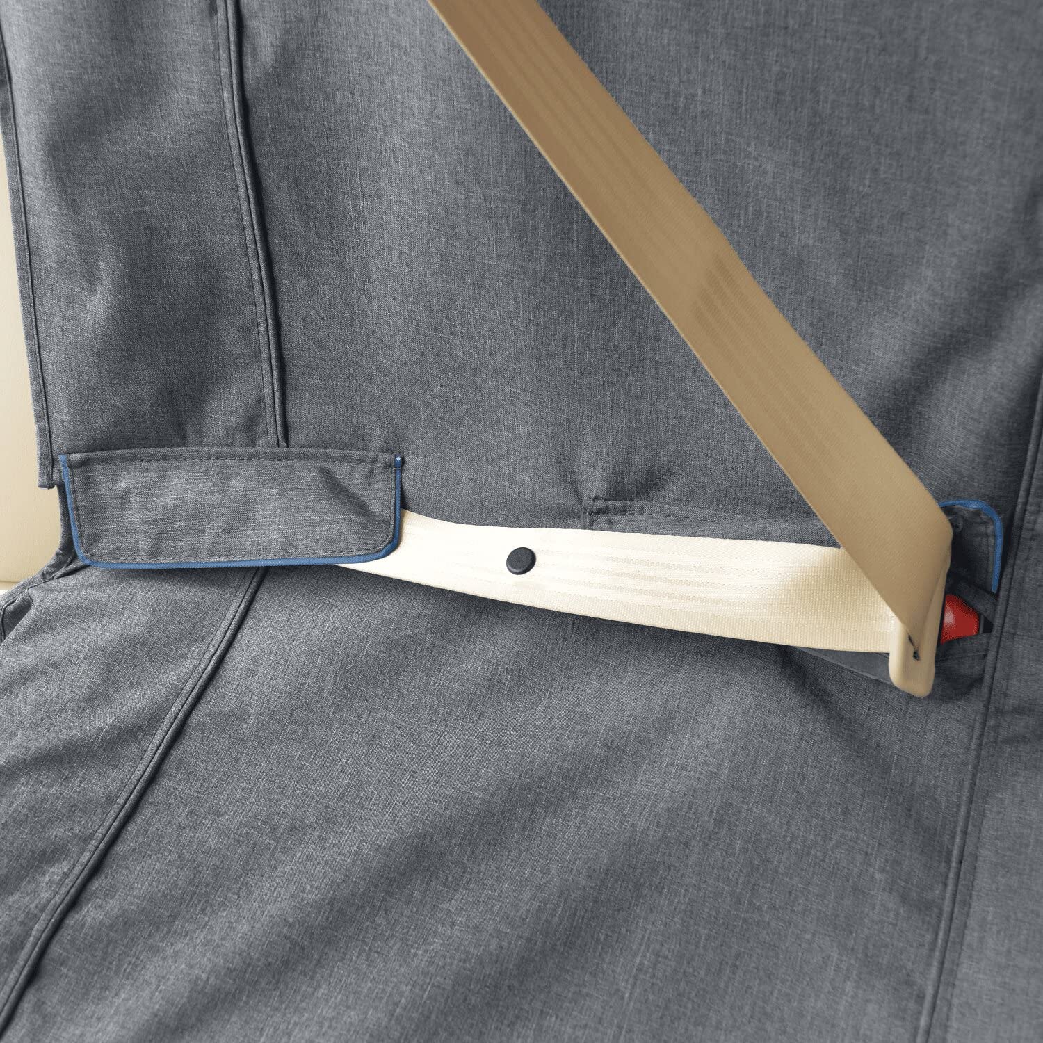 Kurgo Heather Bench Dog Seat Cover, Car Bench Seat Covers For Pets, Back Seat Cover Protector, Water Resistant, Contains Seat An