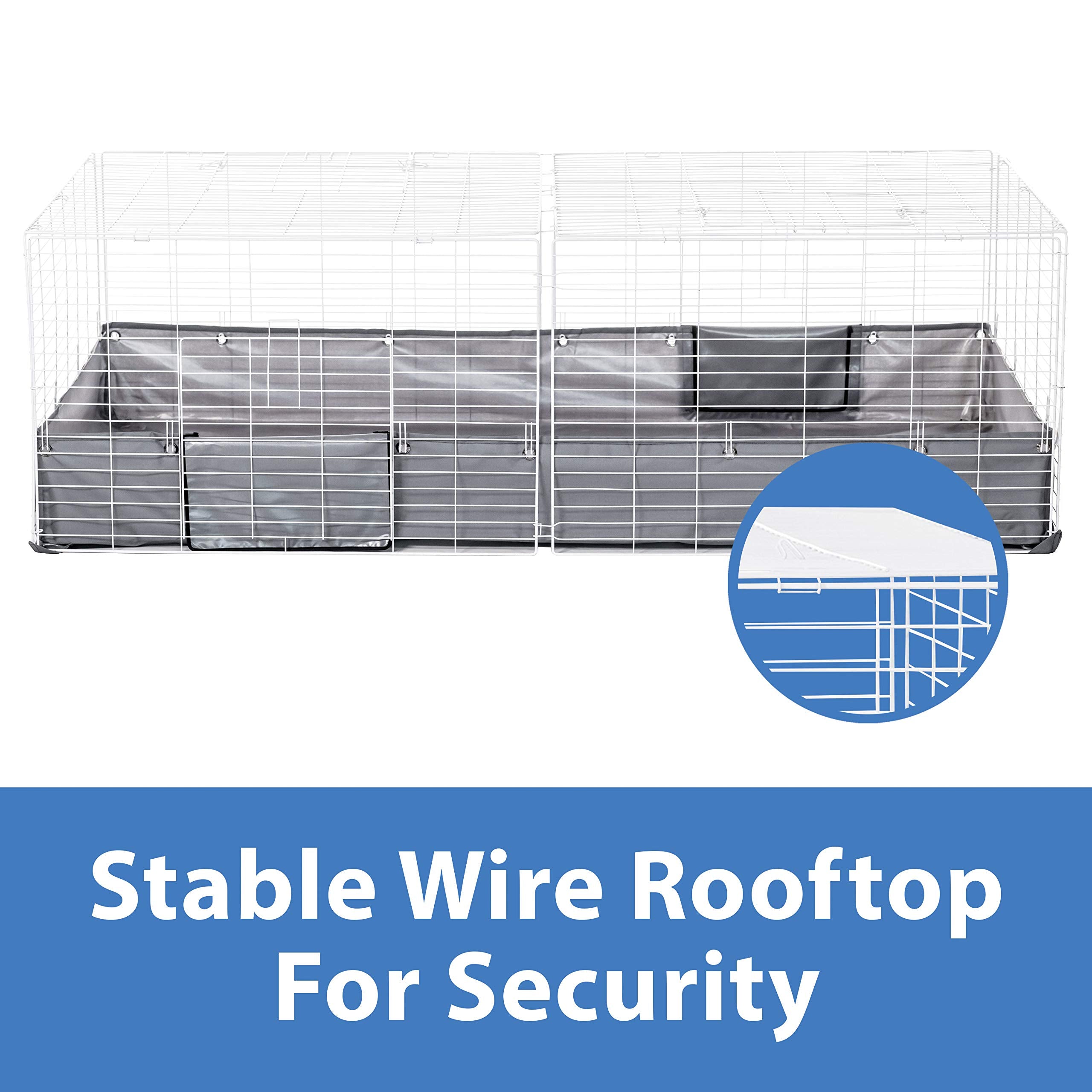 Kaytee Open Living Pet Rabbit Or Guinea Pig Habitat Rooftop Add-On 60' X 30'