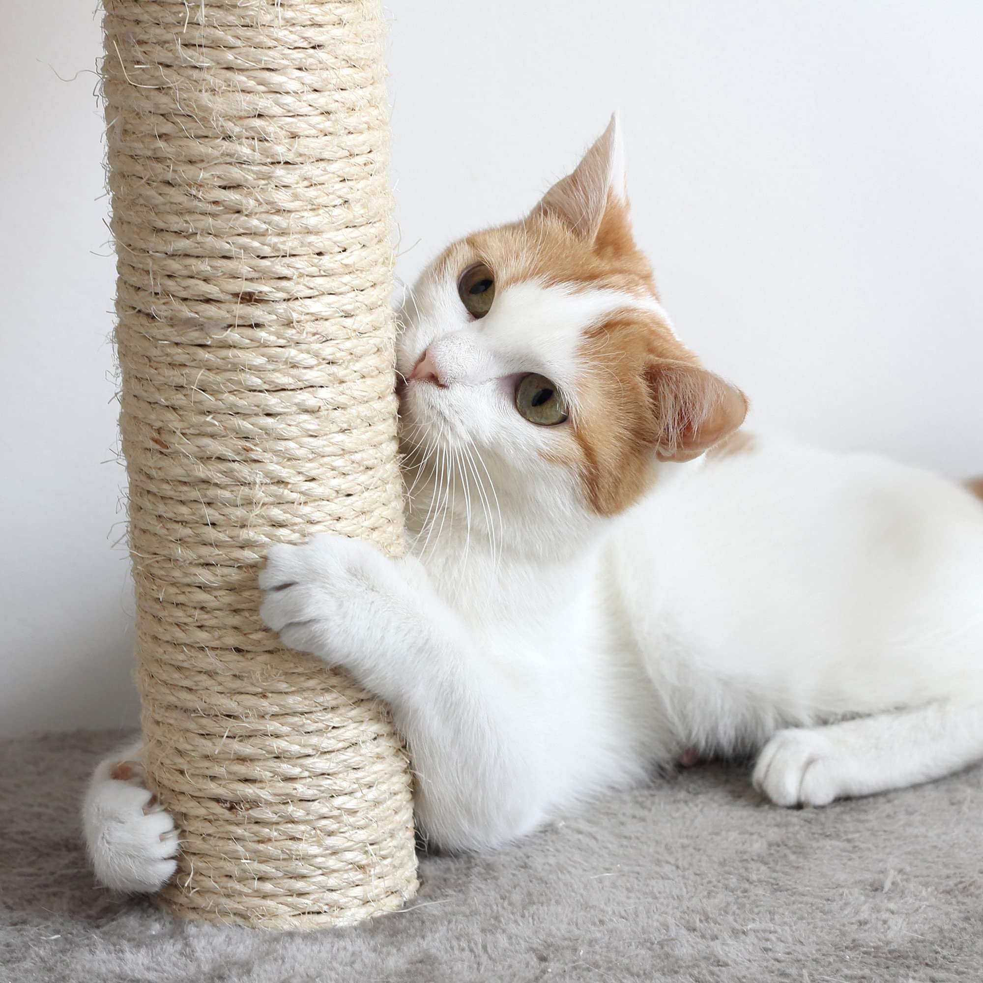 45In Cat Tree With Napping Perches, 2 Story Cat Condo, Cat Scratching Posts, And Hanging Toys - Cat Tower For Indoor Cats By Pet
