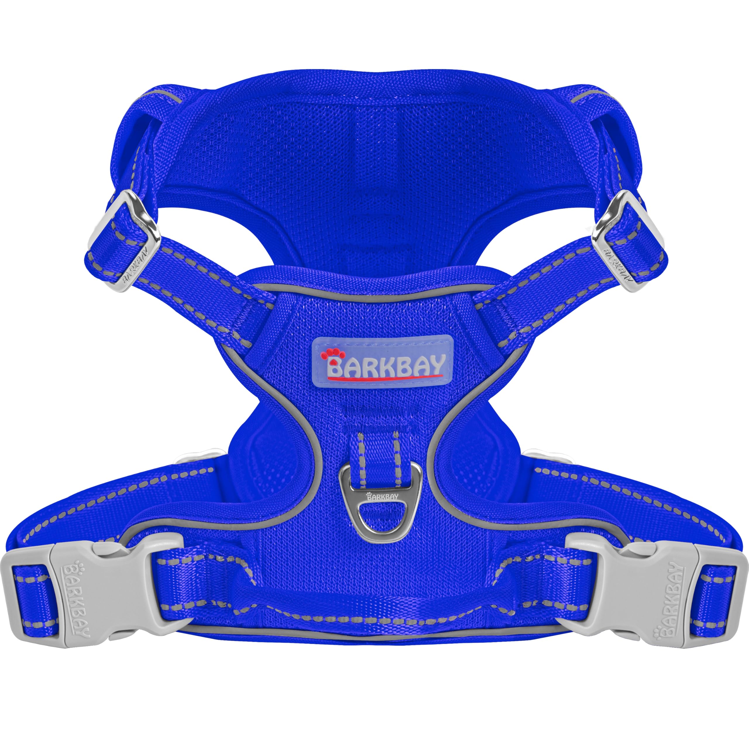 BARKBAY Dog Harness No Pull Mesh for Small Dogs - Adjustable, Reflective, Comfortable, No Choke, Heavy-Duty - Perfect for Outdoo