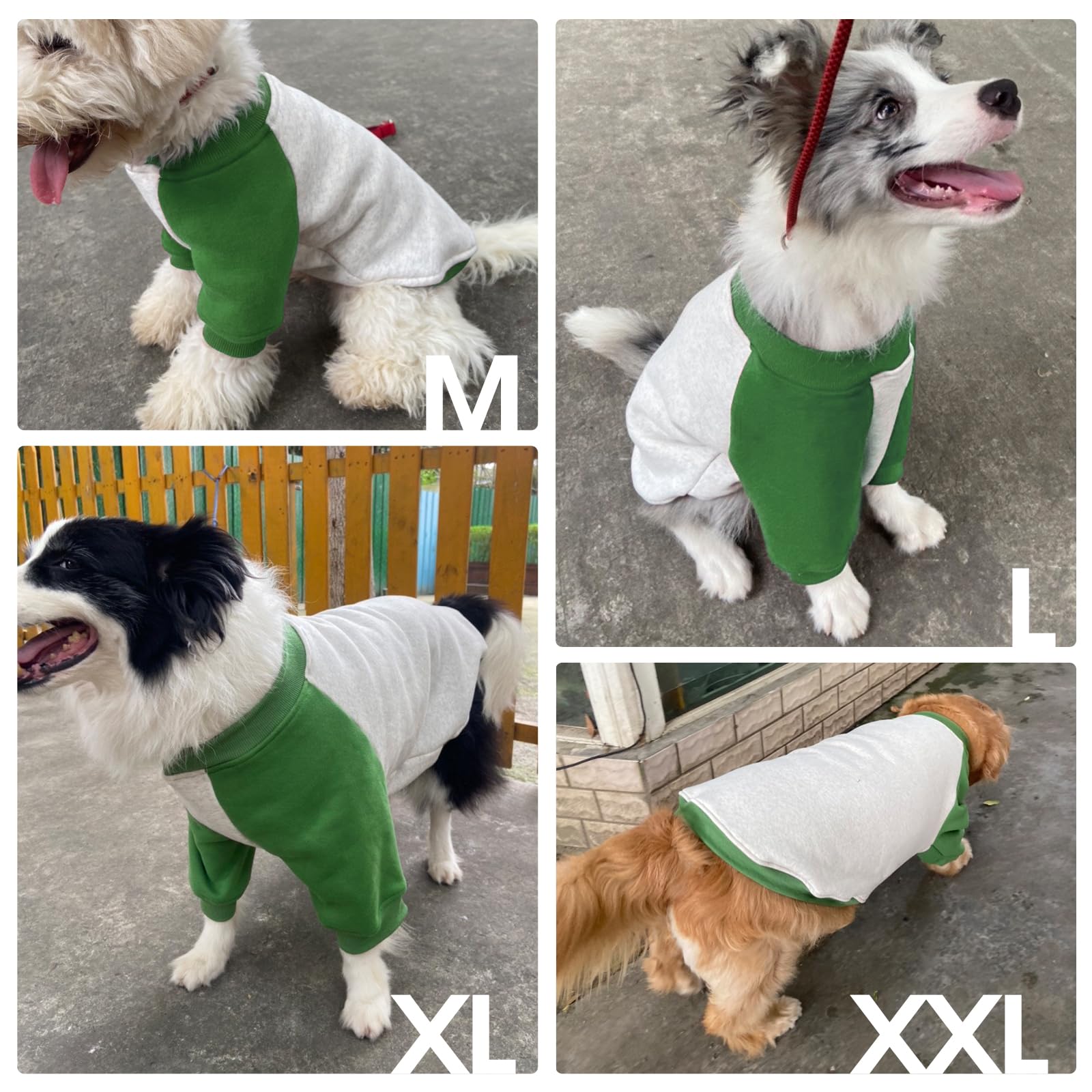 Fuamey Fleece Sweater For Extra Large Dogs, Pullover Sweatshirt, Winter Clothes For Boy Girl Dogs, Thickening Warm Apparel, Cold