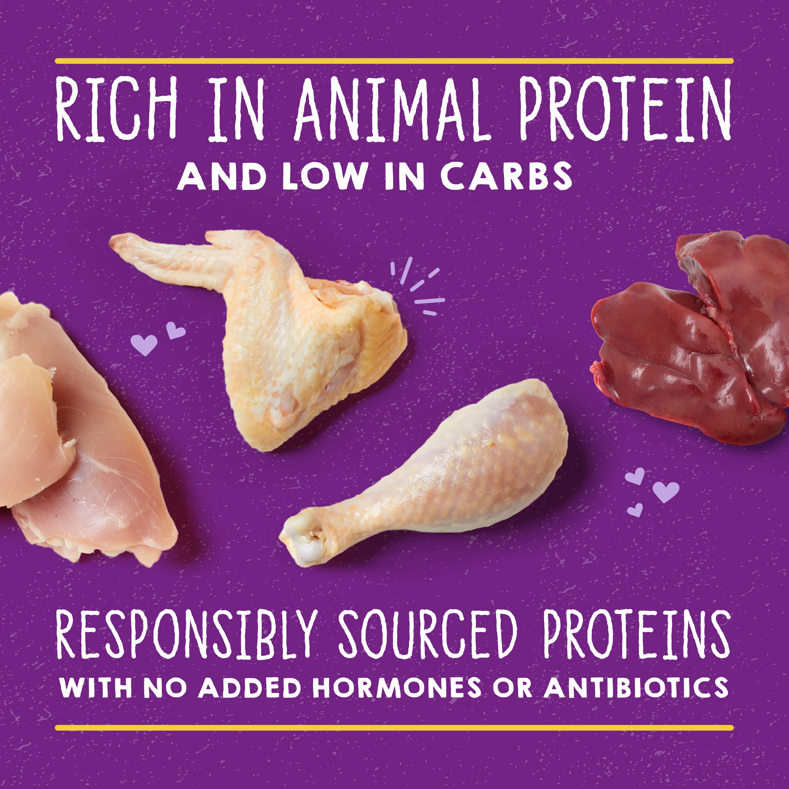 Stella & Chewys Carnivore Cravings Purrfect Pate Cans - Grain Free, Protein Rich Wet Cat Food - Chicken & Chicken Liver Recipe