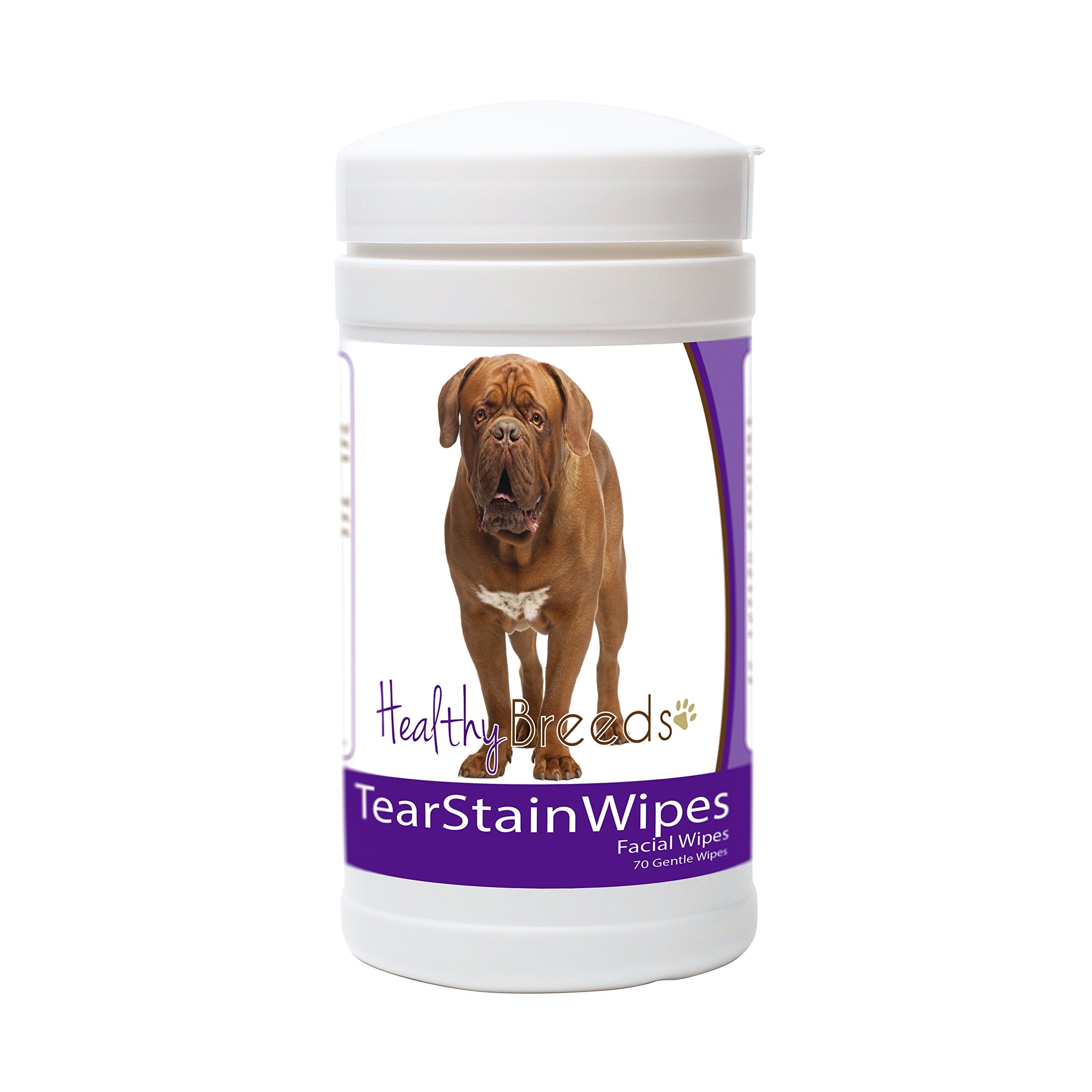 Healthy Breeds Dogue De Bordeaux Tear Stain Wipes 70 Count