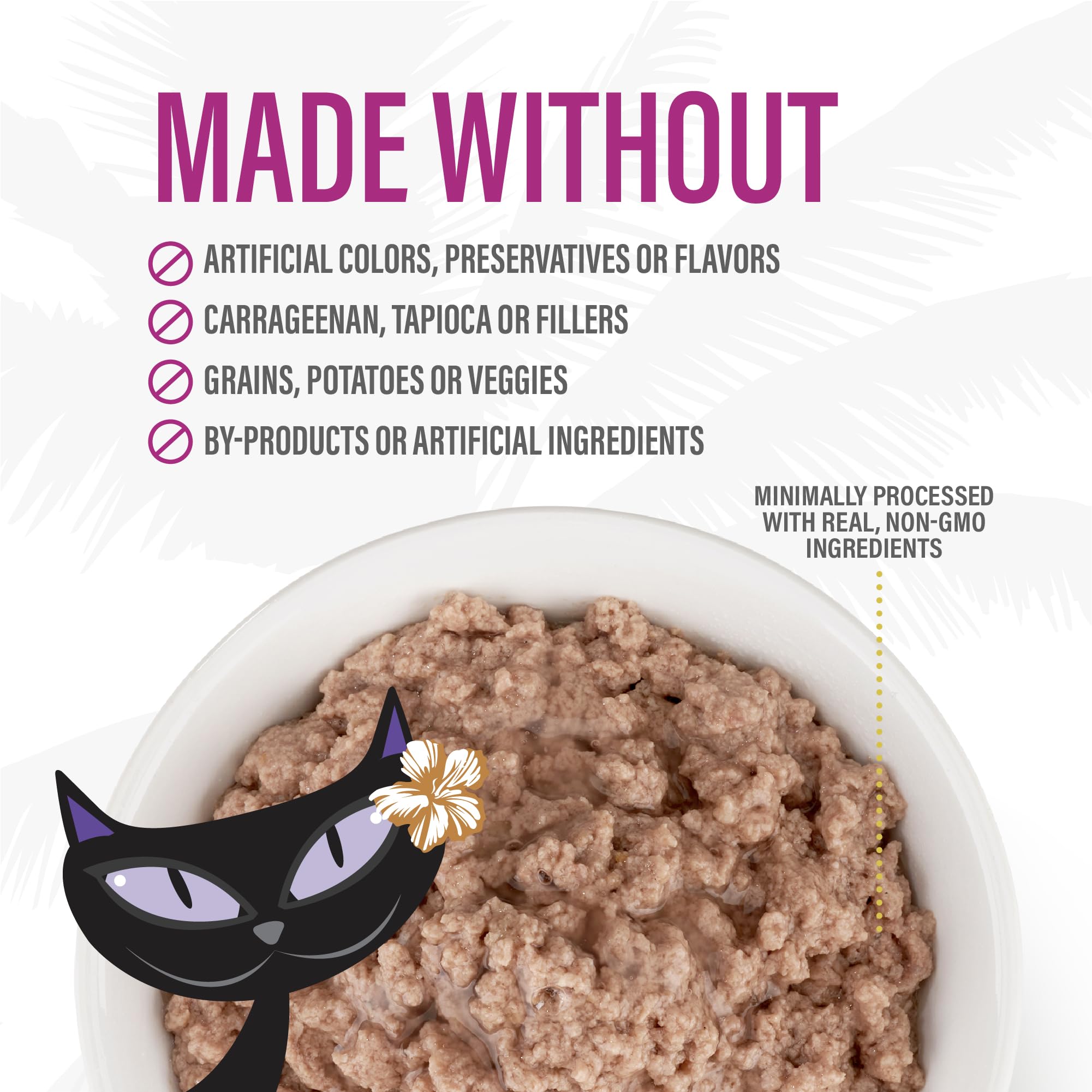 Tiki Cat After Dark Soft Pate, Turkey & Turkey Liver, High-Protein and 100% Non-GMO Ingredients, Wet Cat Food for Adult Cats, 3
