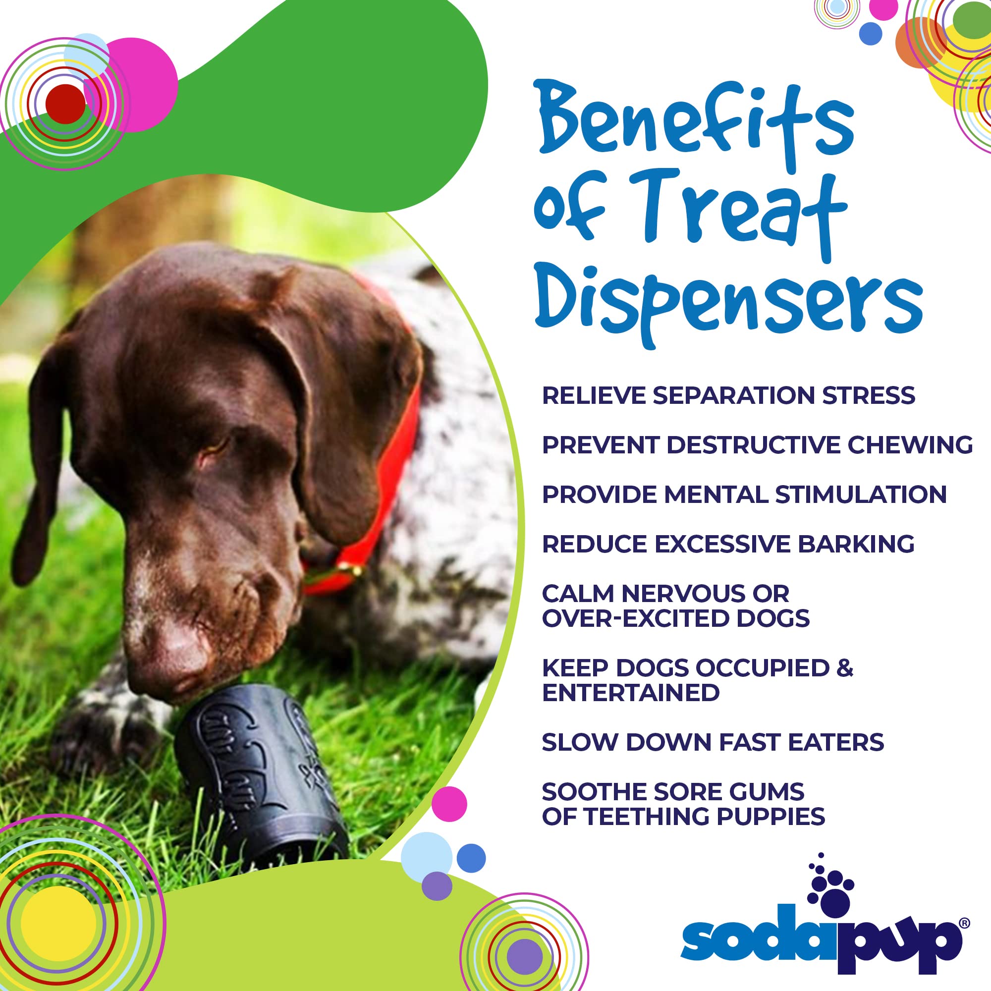 SP Magnum Can Toy Ultra Durable Rubber Chew Toy & Treat Dispenser