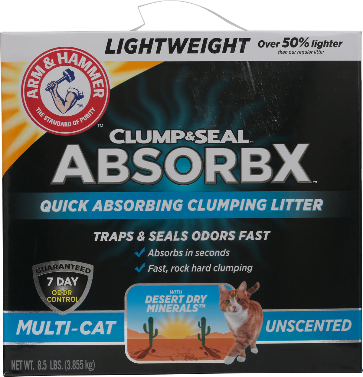 Arm & Hammer 40000206: Litter Absorbx Unscented 8.5 Lbs