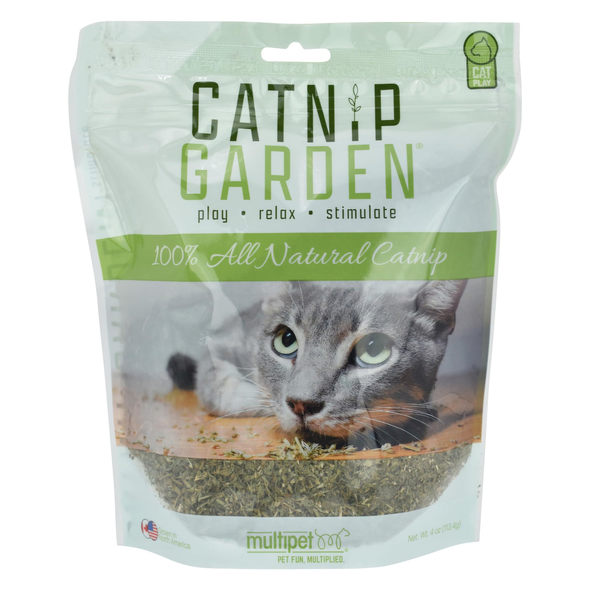 Multipet Catnip Garden 4Oz Bag