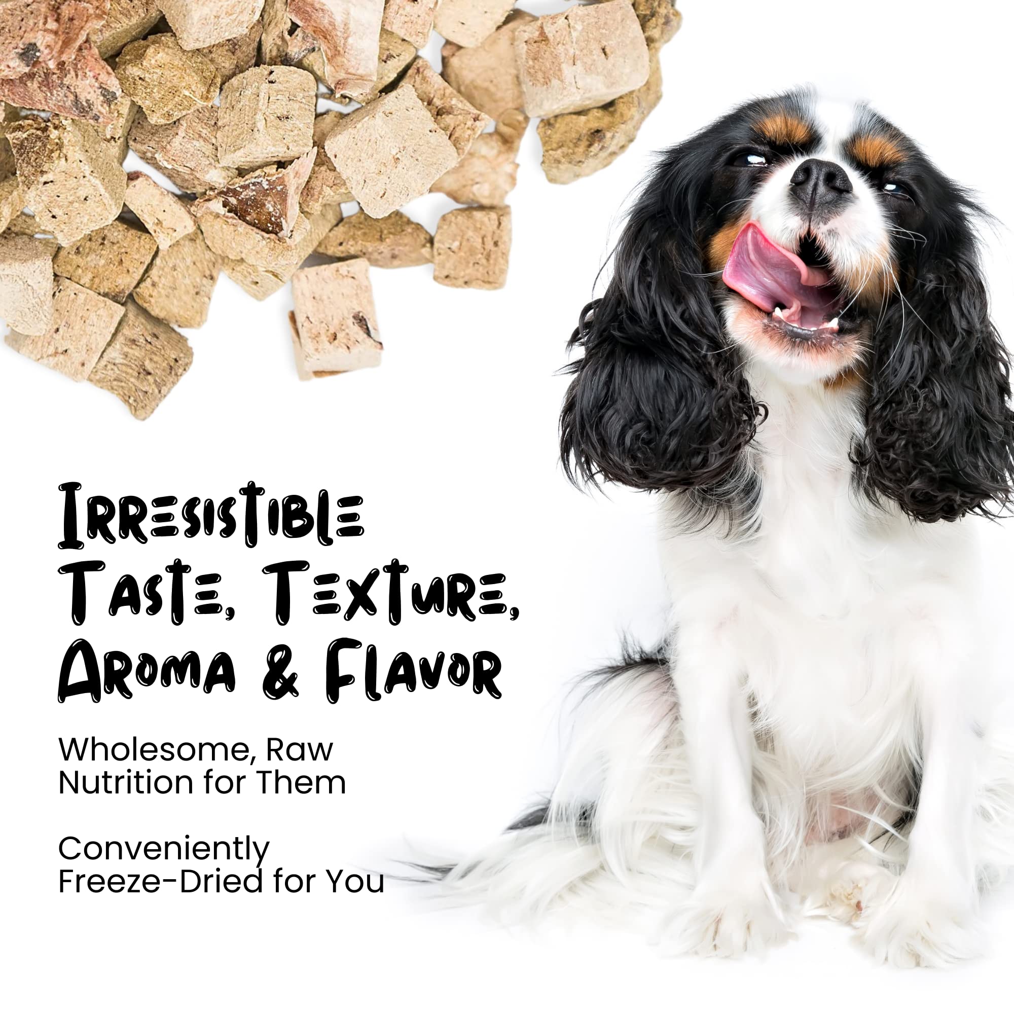 SPRANKLES Freeze Dried Lamb Liver Treats for Cats & Dogs - Single Ingredient All Natural Grain-Free, High Protein, Made in USA -