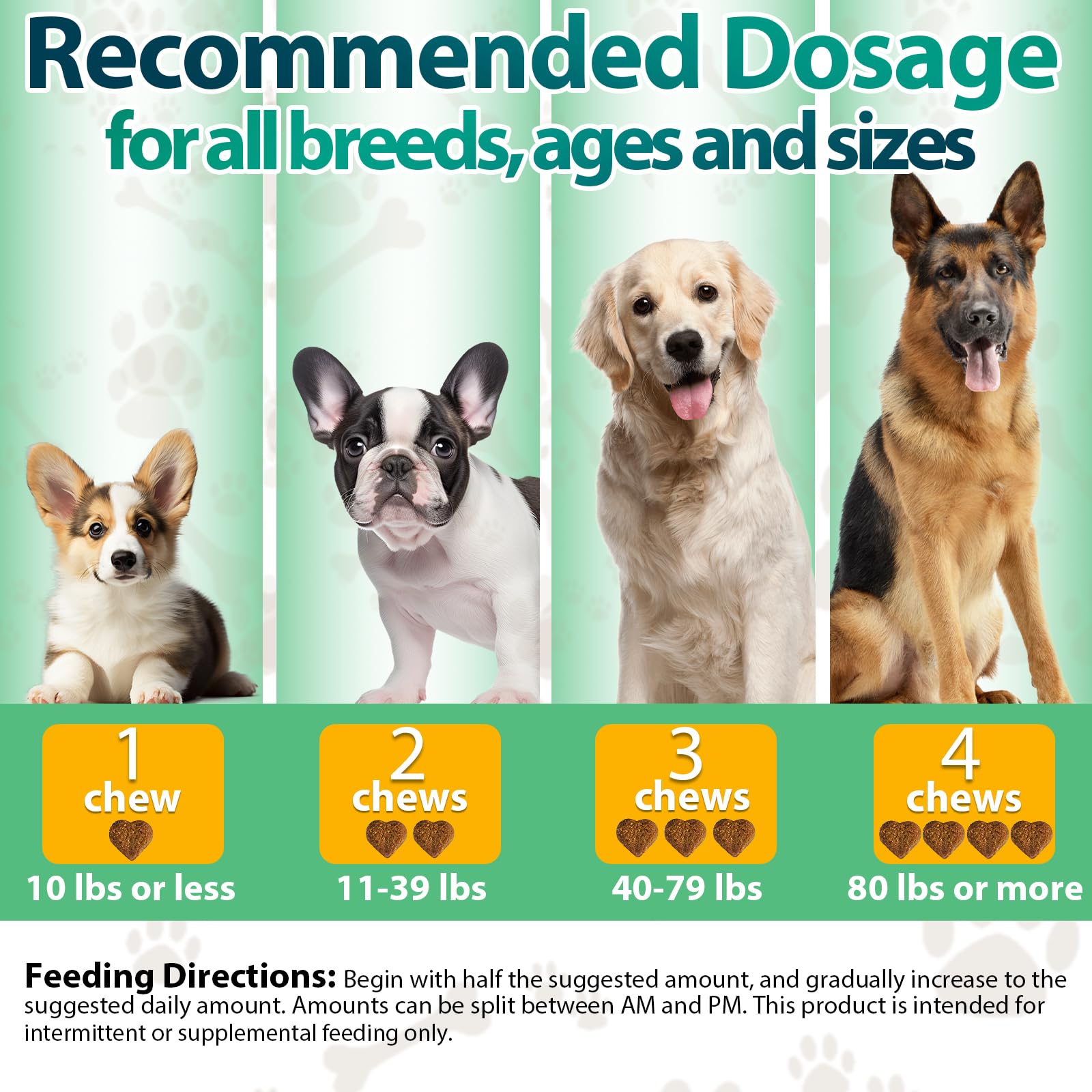 Carmelie Flea and Tick Prevention for Dogs Chewables - 200 Soft Chews Natural Dog Flea and Tick Chewables, Oral Flea Supplement