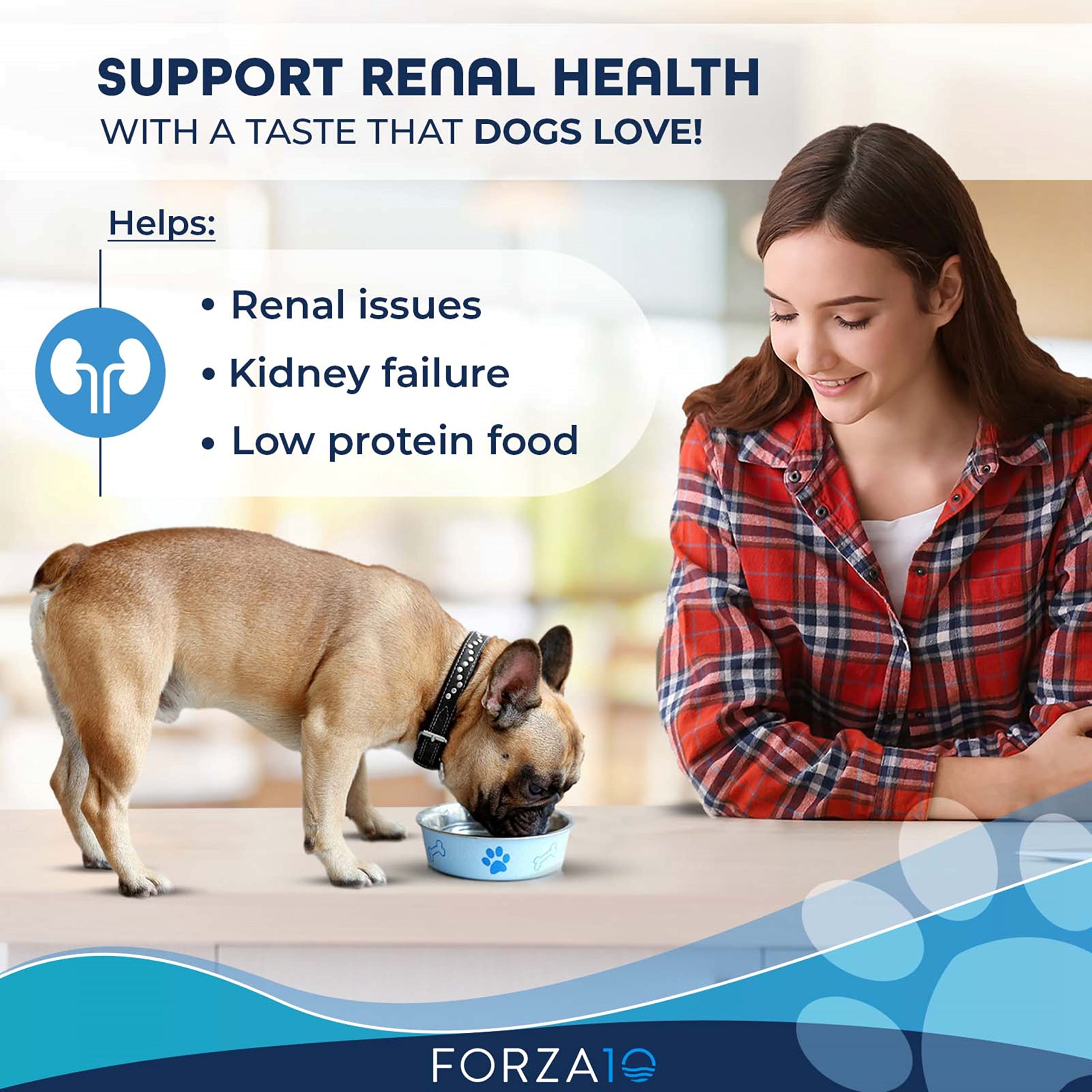 Forza10 Kidney Care Dog Food - Renal Support Wet Dog Food with Lamb, Low Protein & Phosphorus Formula, Sensitive Stomach, 3.5 oz
