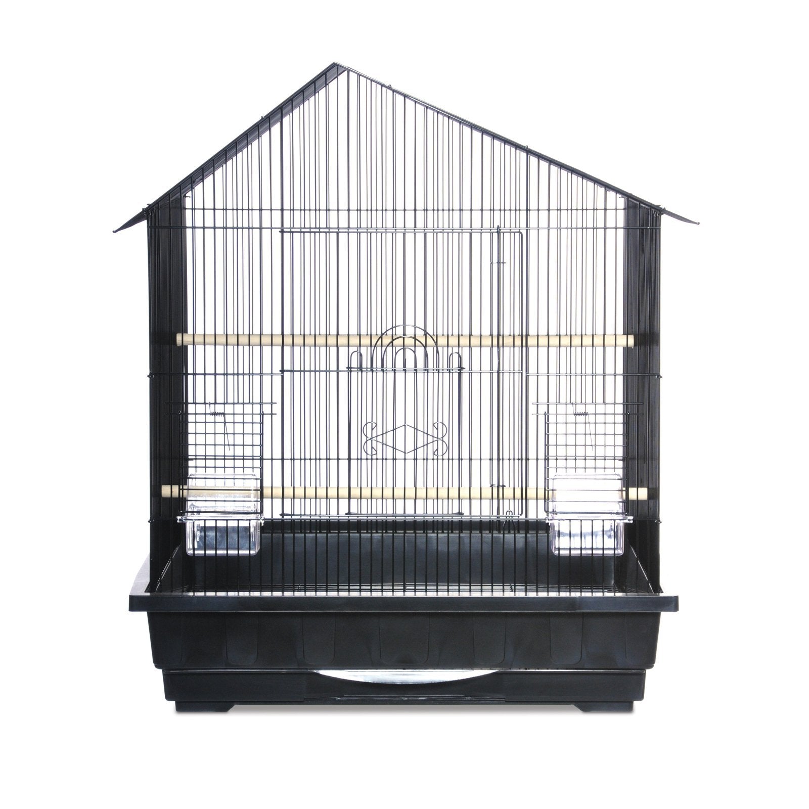 Prevue Pet Products Square Top Parakeet Cage, White
