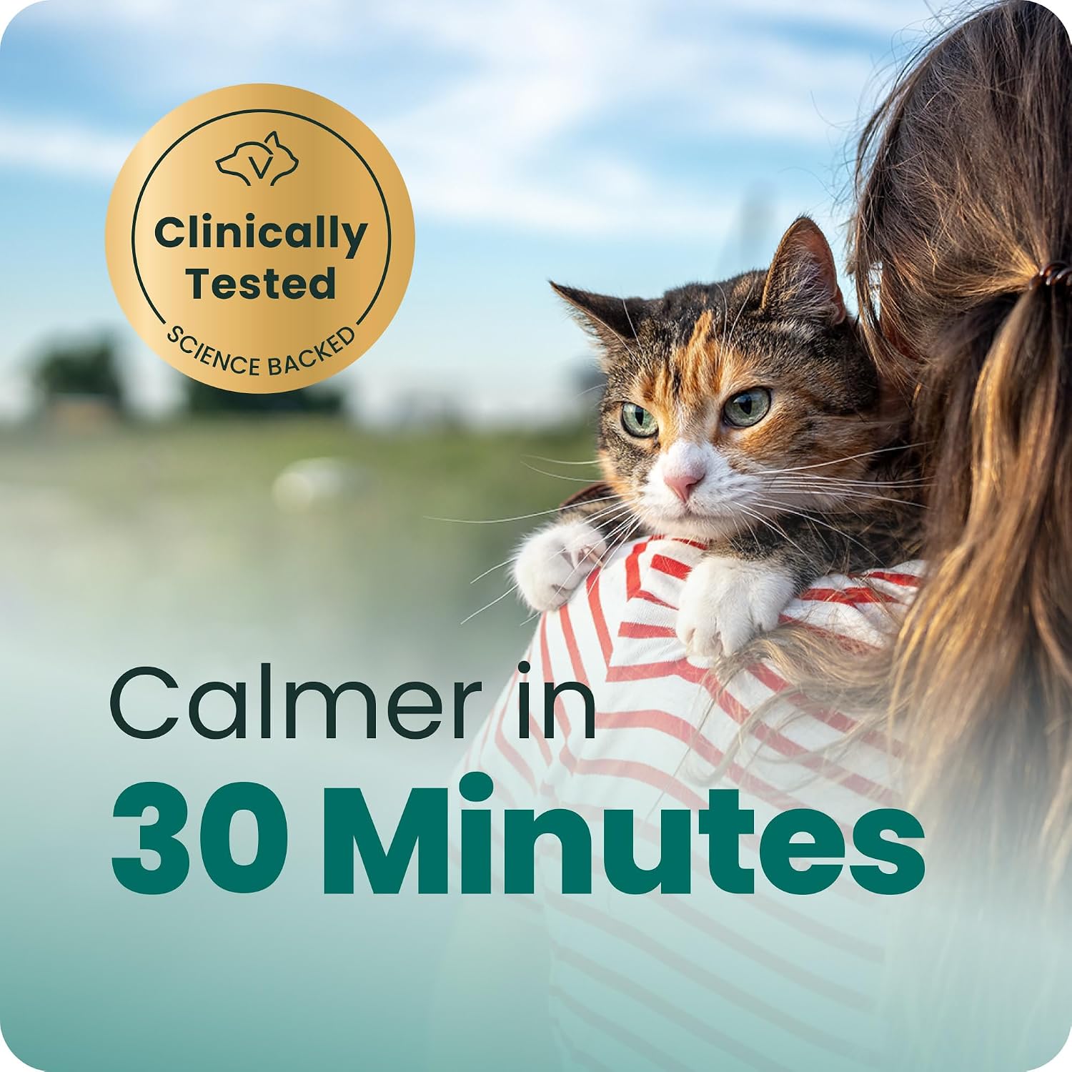 VetriScience Composure, Calming Formula for Cats, 30 Bite-Sized Chews