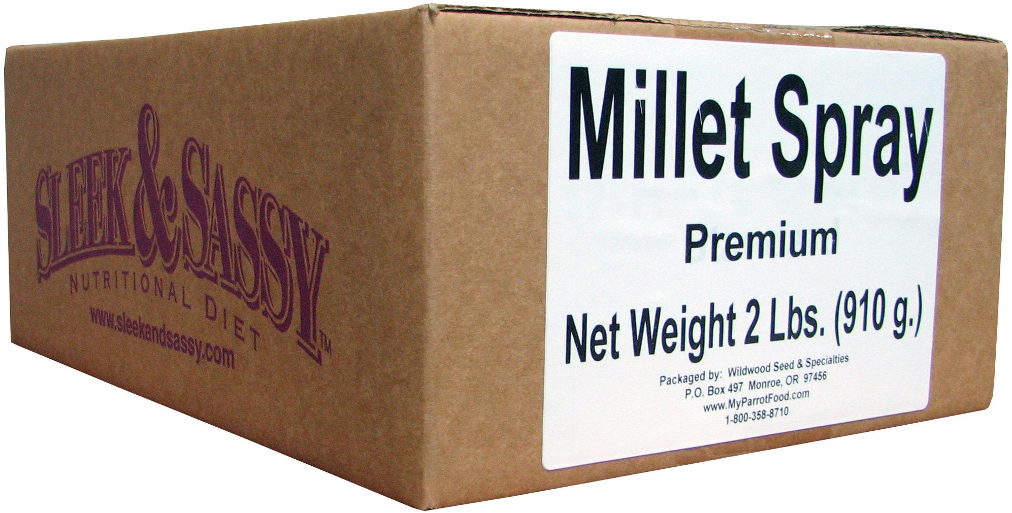 SLEEK & SASSY Golden Farms Premium Millet Spray for Birds (2 Lbs.)