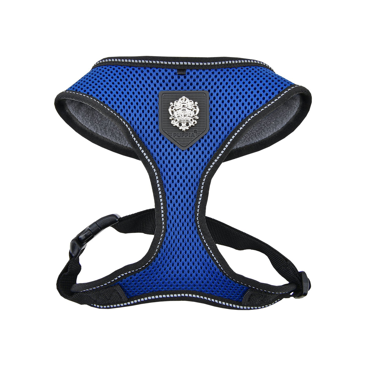 Puppia Thermal Soft Harness, Medium, Royal Blue