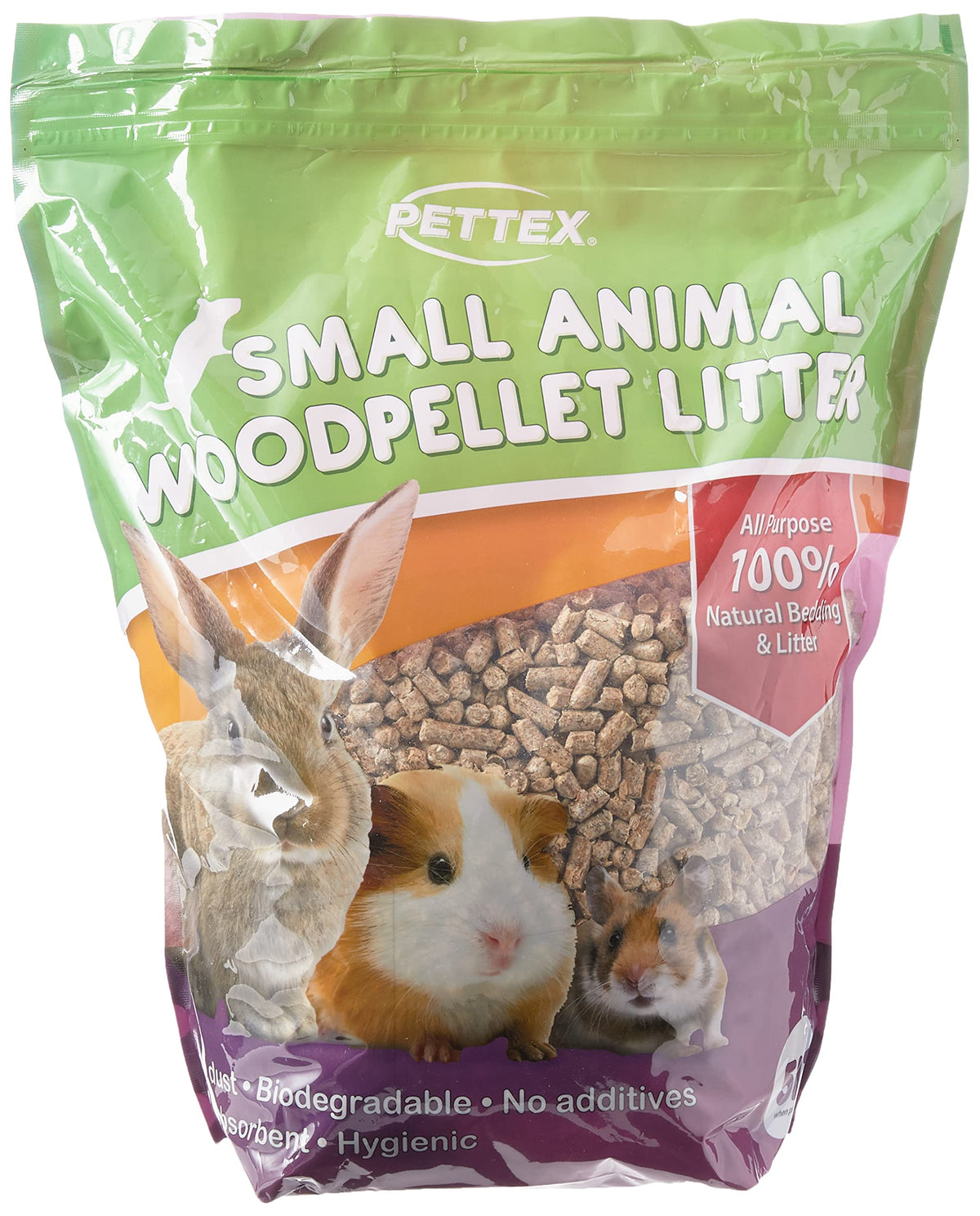 Pettex Small Animal Wood Pellet Bedding And Litter, 5 Litre