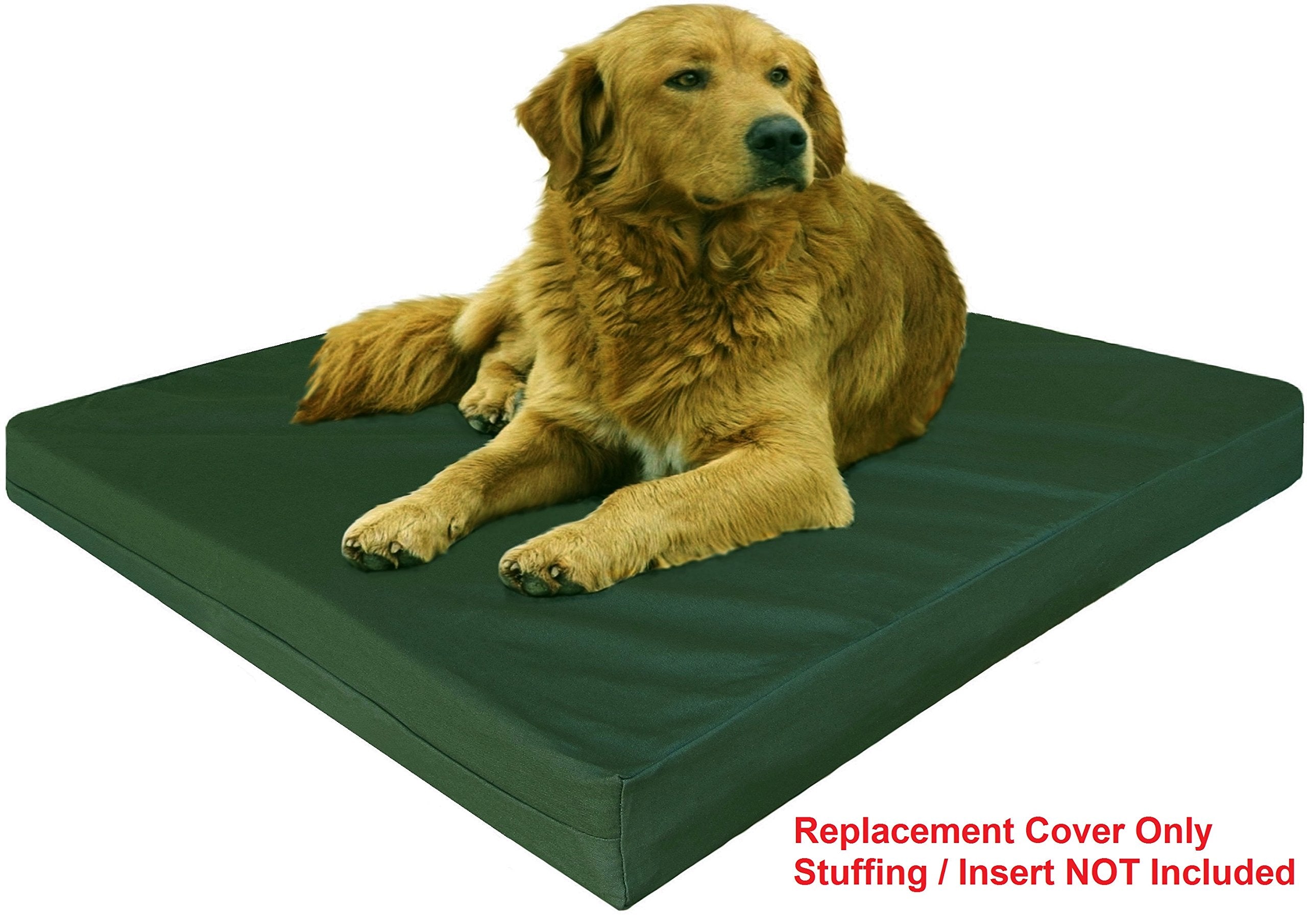 Dogbed4Less Heavy Duty Canvas Duvet Pet Dog Bed External Cover 55'X37' Xxlarge - Replacement Cover Only