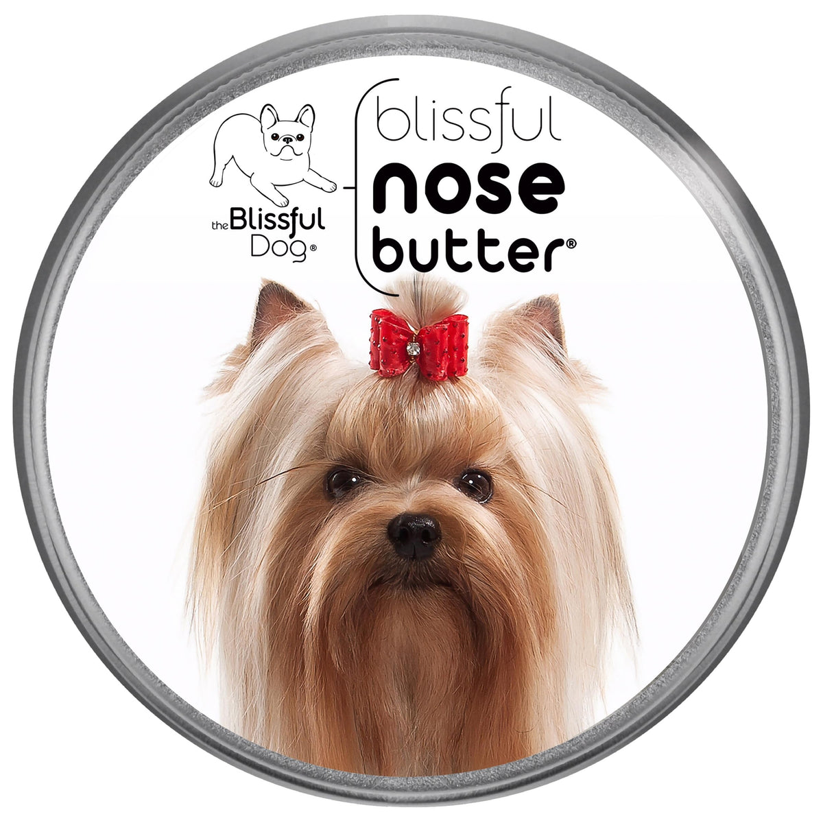 The Blissful Dog Yorkshire Terrier Unscented Nose Butter, 1-Ounce