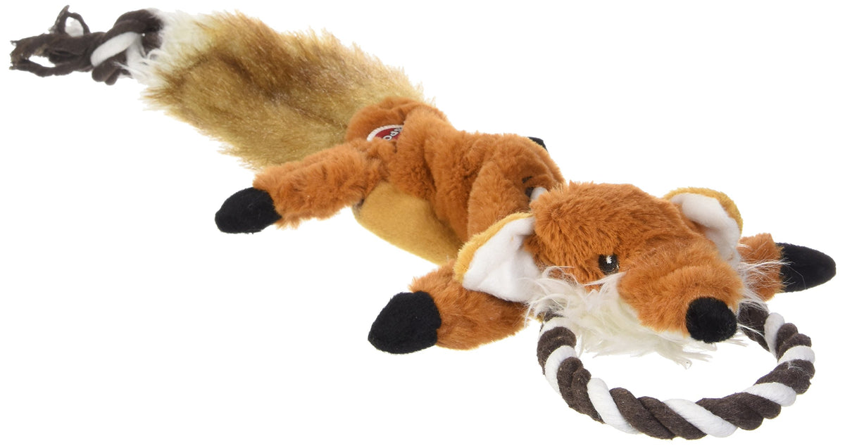 Spot Ethical Pets Forest Fox Skinneeez Tugs Stuffingless Dog Toy, 23'