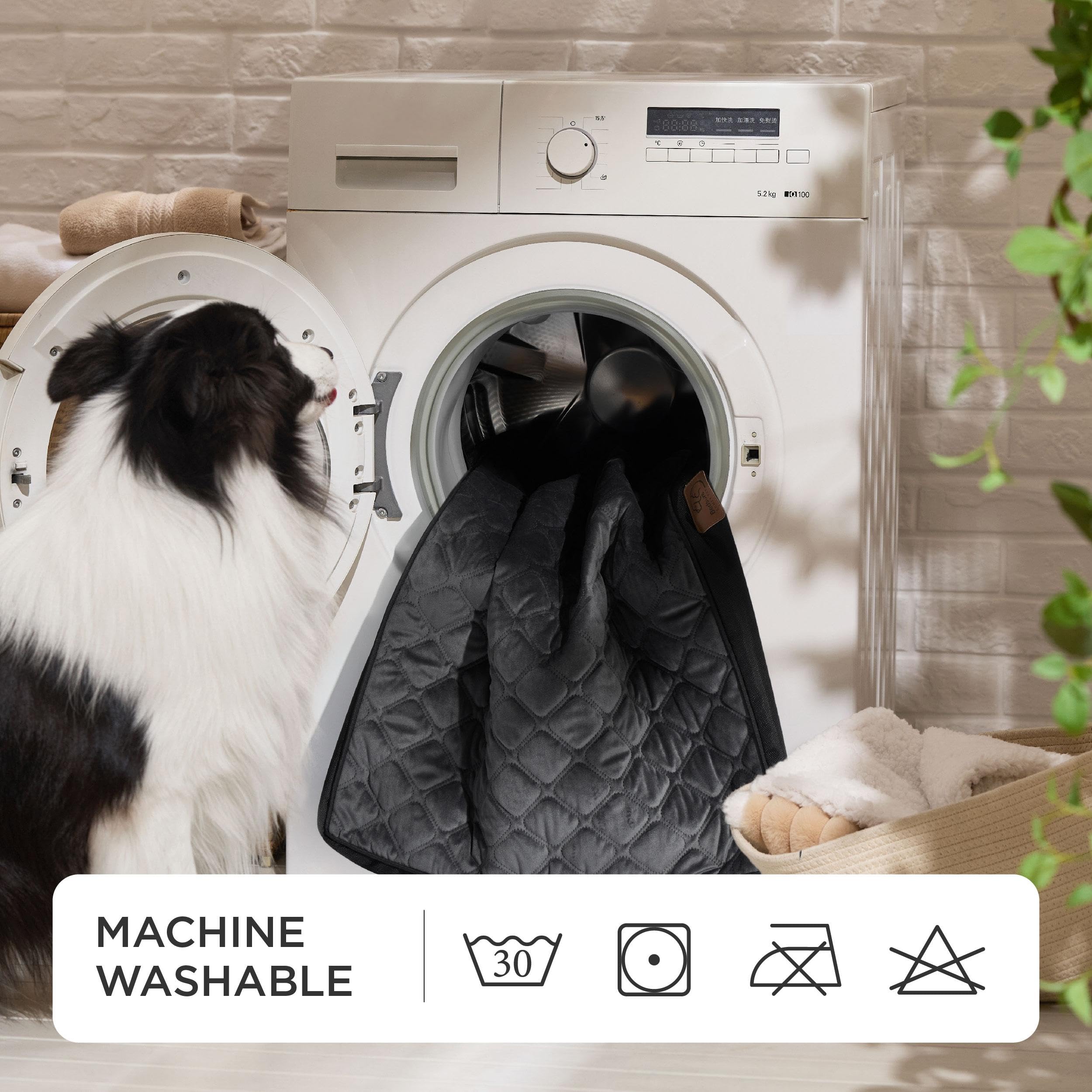 Bedsure Orthopedic Dog Bed For Medium Dogs - Flat Memory Foam Pet Mattress With Removable Washable Cover And Egg Crate Foam, Sui