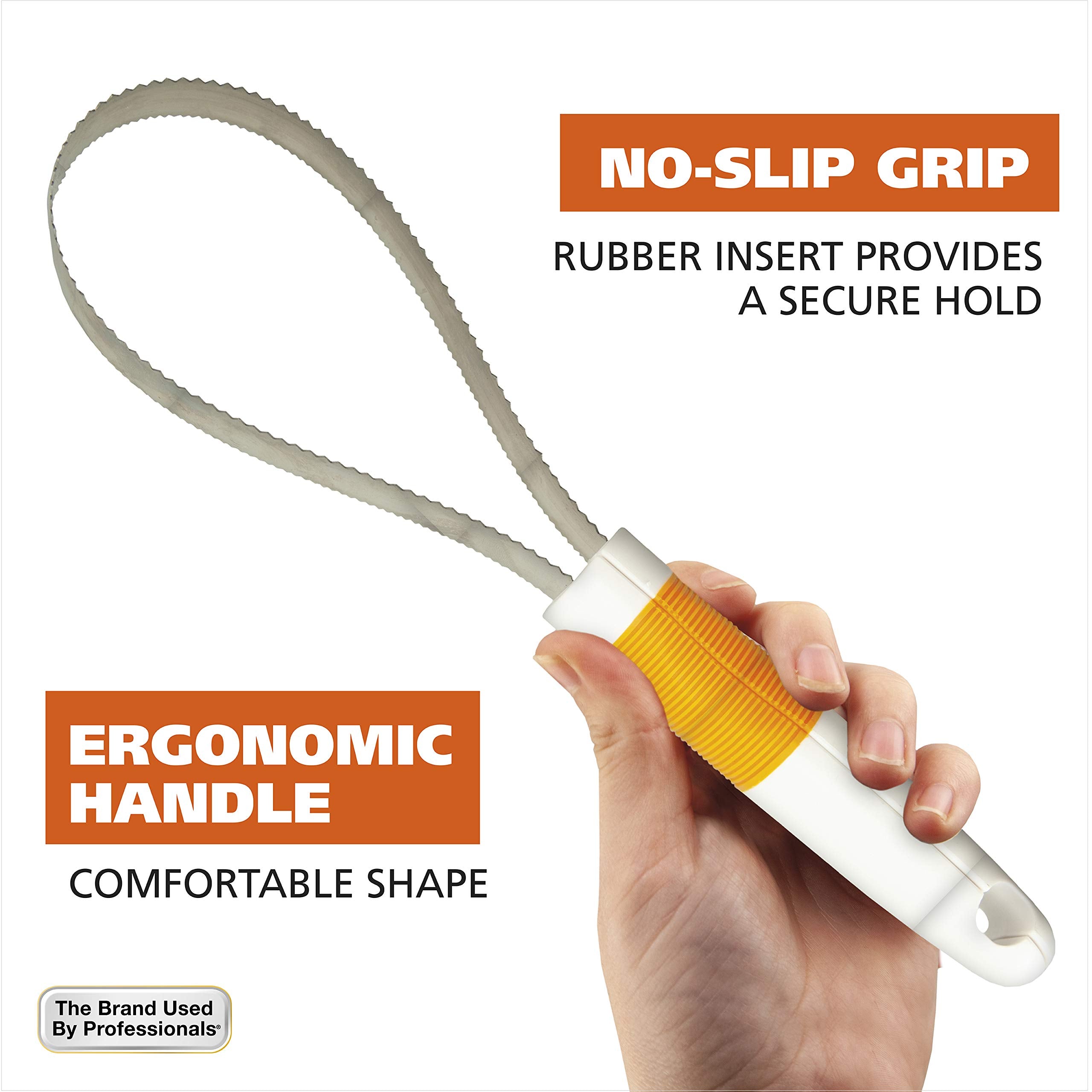 Wahl Double Sided Dog Shedding Blade With No-Slip Grip - Coarse And Fine Teeth For Long, Short, & Double Coats - Model 858408