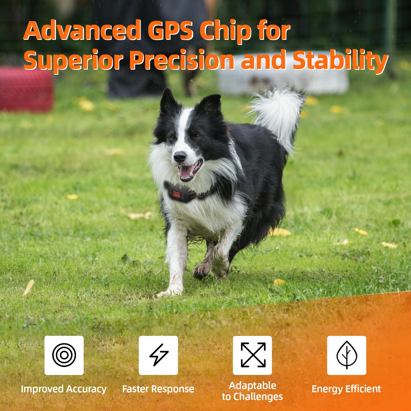 Pethey Gps Wireless Dog Fence, Invisible Electric Dog Collar Fence System,2025 Upgraded,Signal Enhancement And Stability,Suitabl