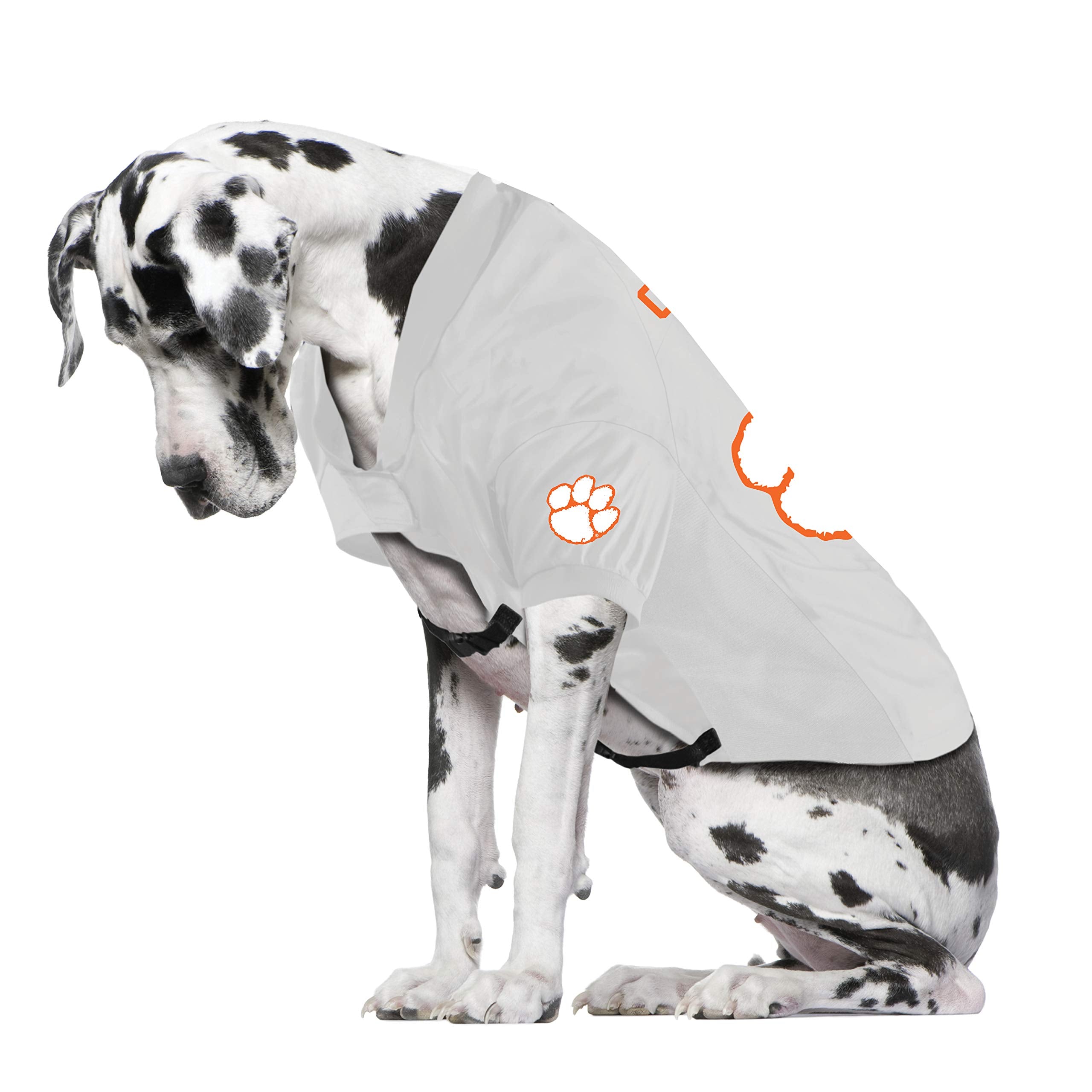 Clemson Tigers Pet Jersey Stretch Size Big Dog