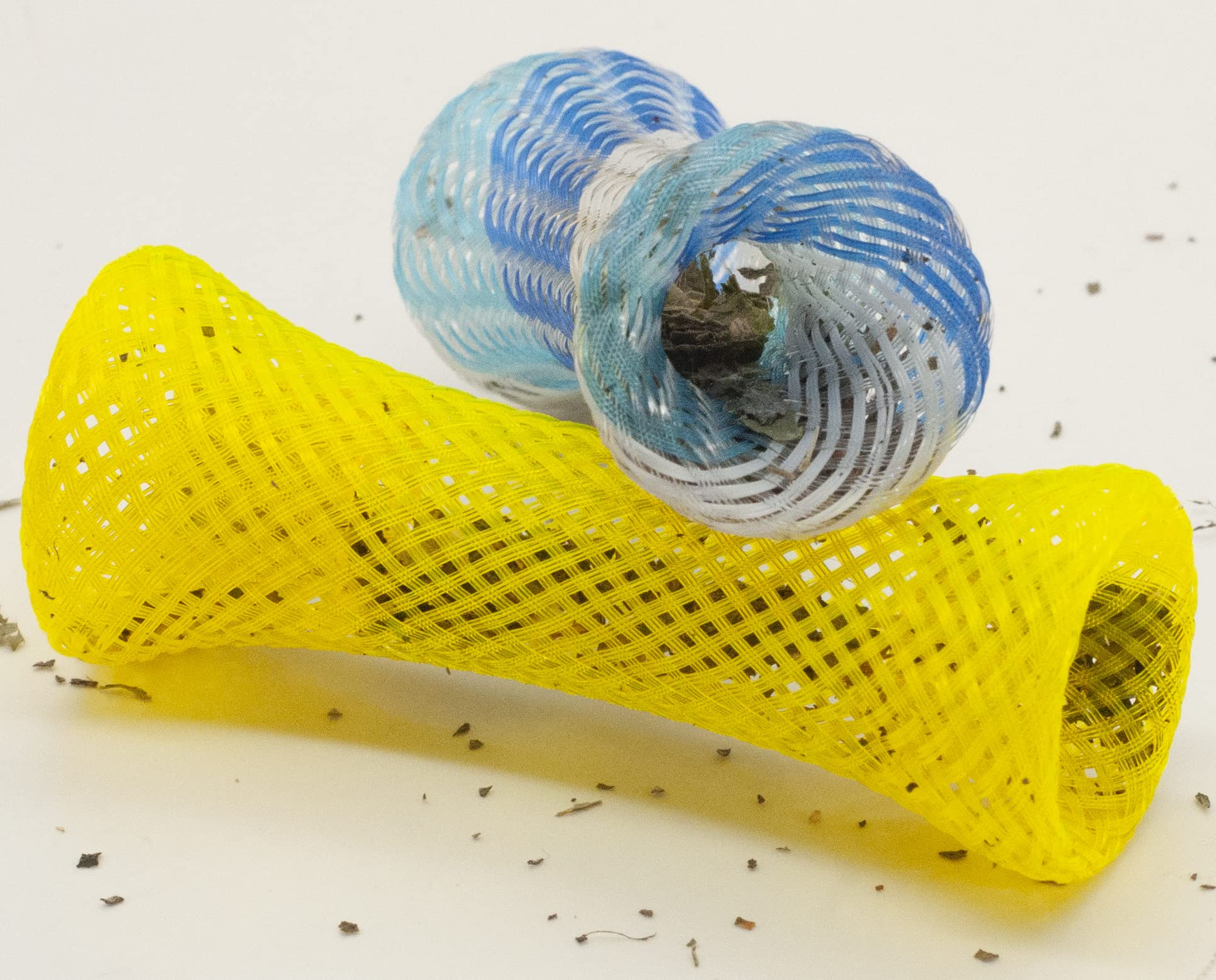 Fashion'S Talk 49Pcs Cat Spring Toy For Kitten Catnip Bag Mesh Tubes Spring Cat Toy Bulk For Indoor Cats Kitty