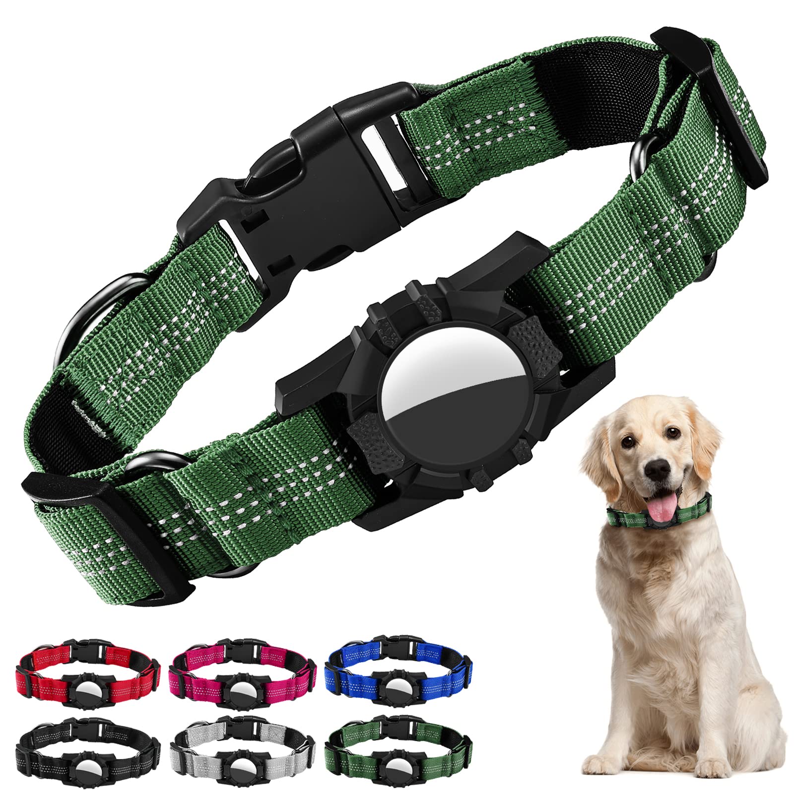 Dog Collar, Reflective Dog Collar -Like New