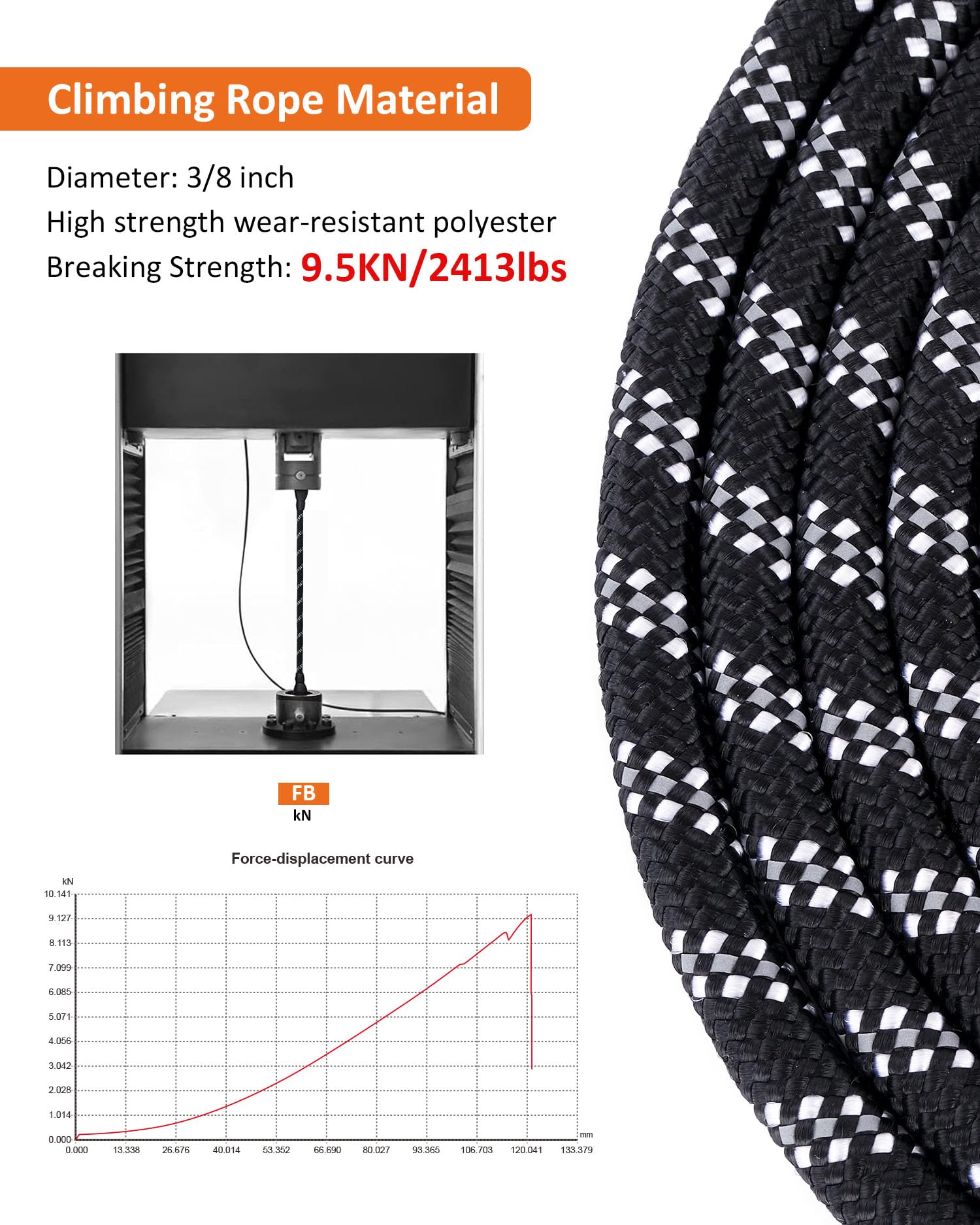 Dog Leash For Dog Training 10Ft/16Ft/30Ft/50Ft/100Ft Long, Reflective Threads Rope Check Cord Dog Leash, Heavy Duty Dog Lead For