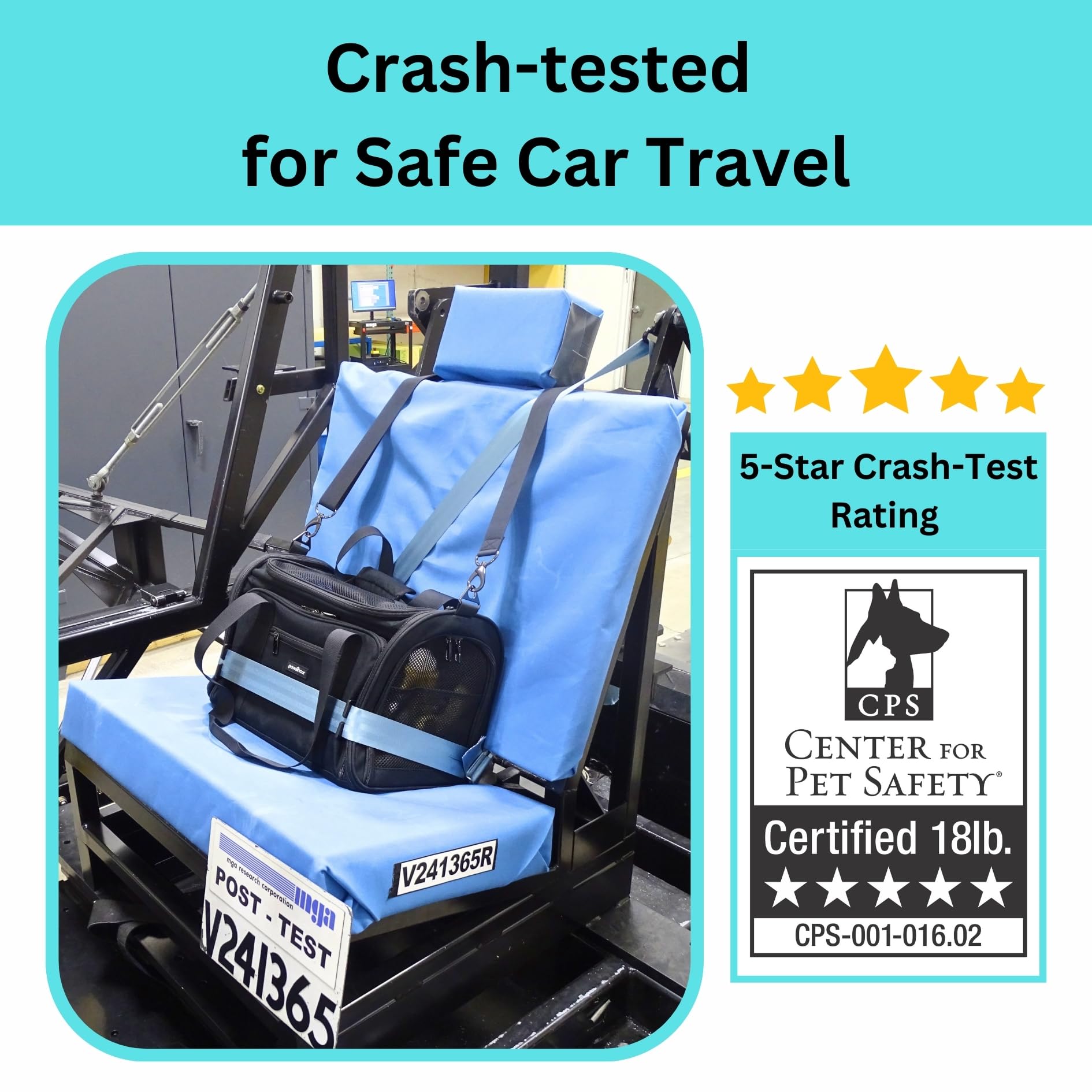 Crash-Tested & Expandable Pet Carrier Airline Approved | 3-In-1 Small Dog Car Seat, Tsa Airline Approved Dog Carrier, Soft Sided
