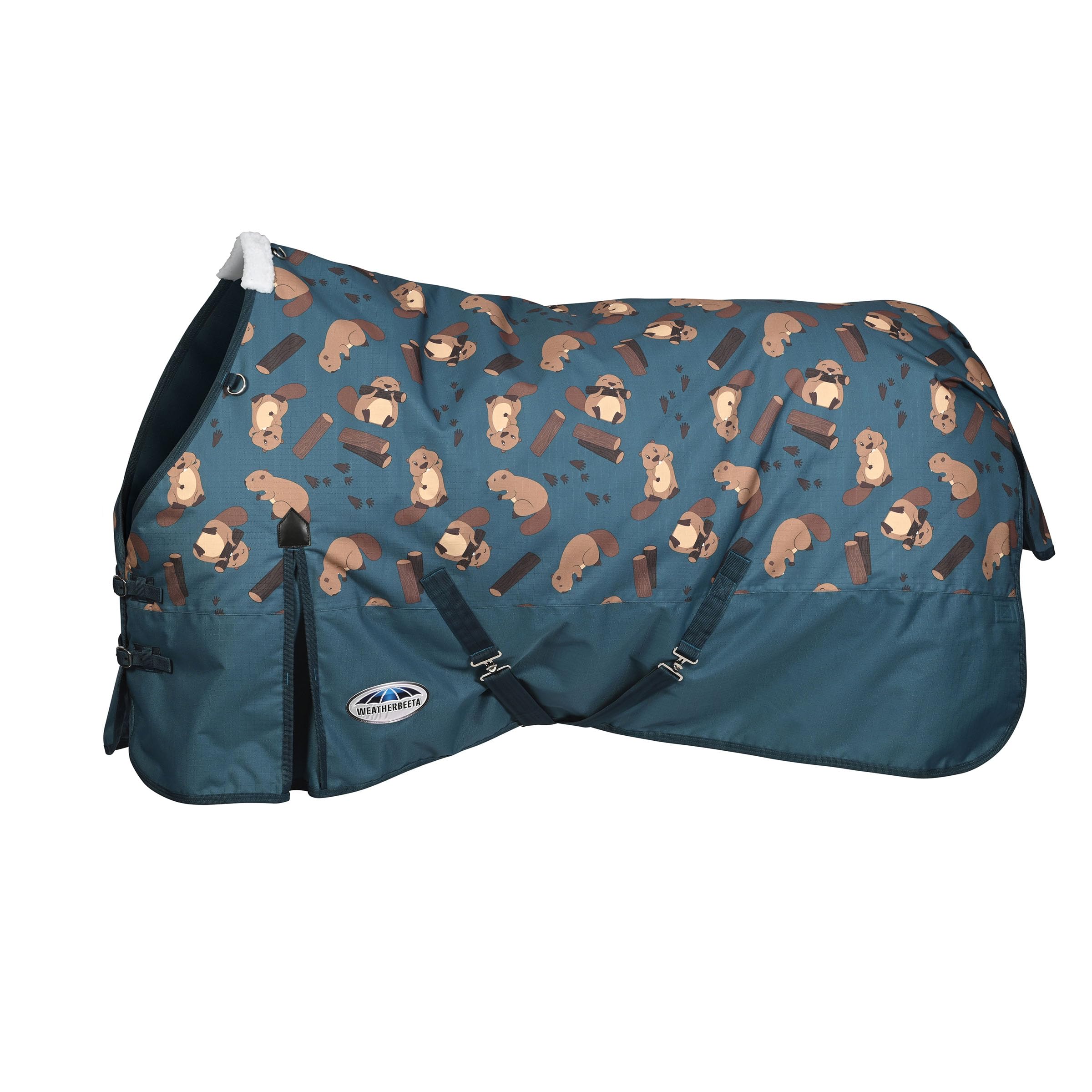 Weatherbeeta Comfitec Essential Standard Neck Lite, Beaver Print, 72''