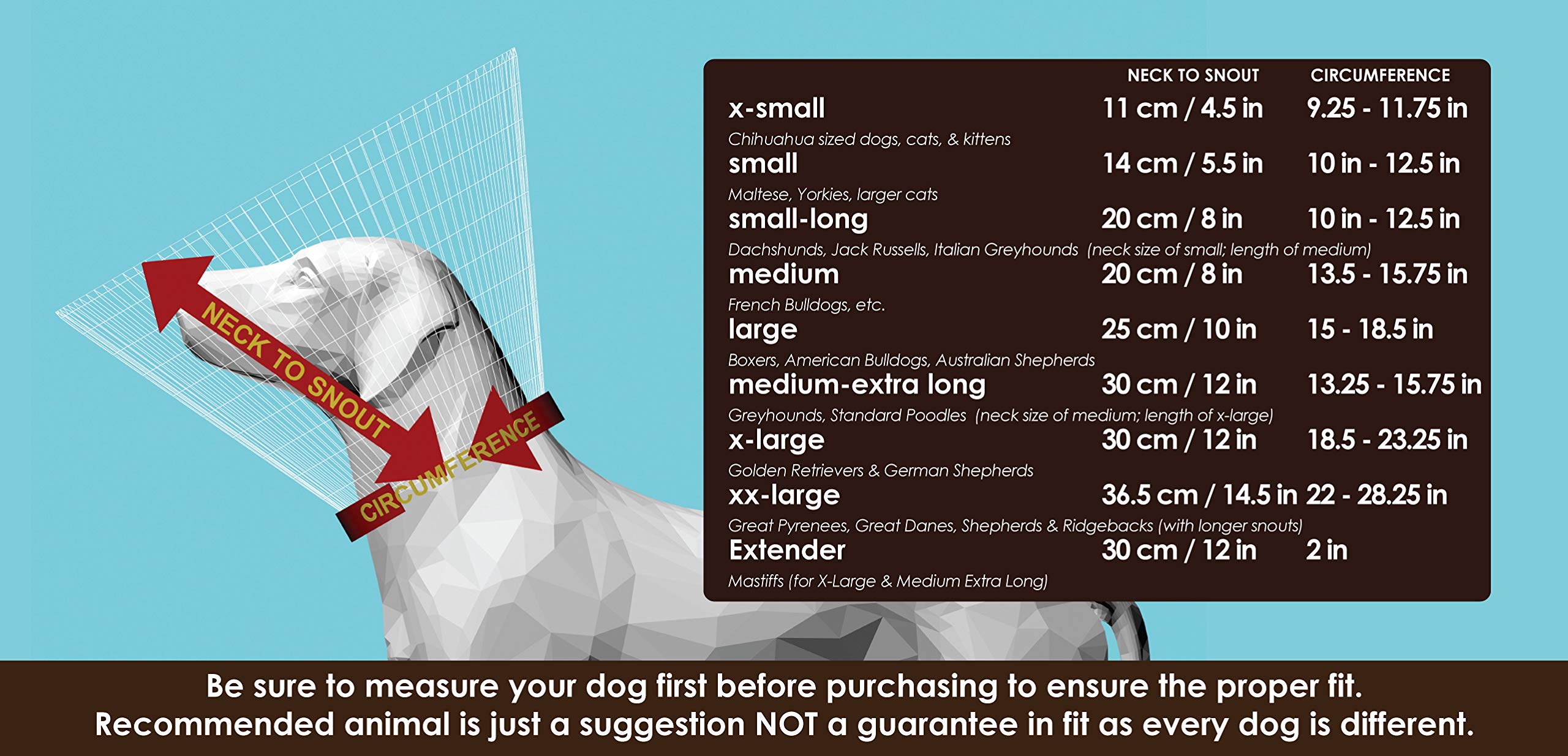 All Four Paws Comfy Cone Pet Cone for Dogs, Cats, Large, Tan - Comfortable Soft Dog Cone Collar Alternative for After Surgery, W