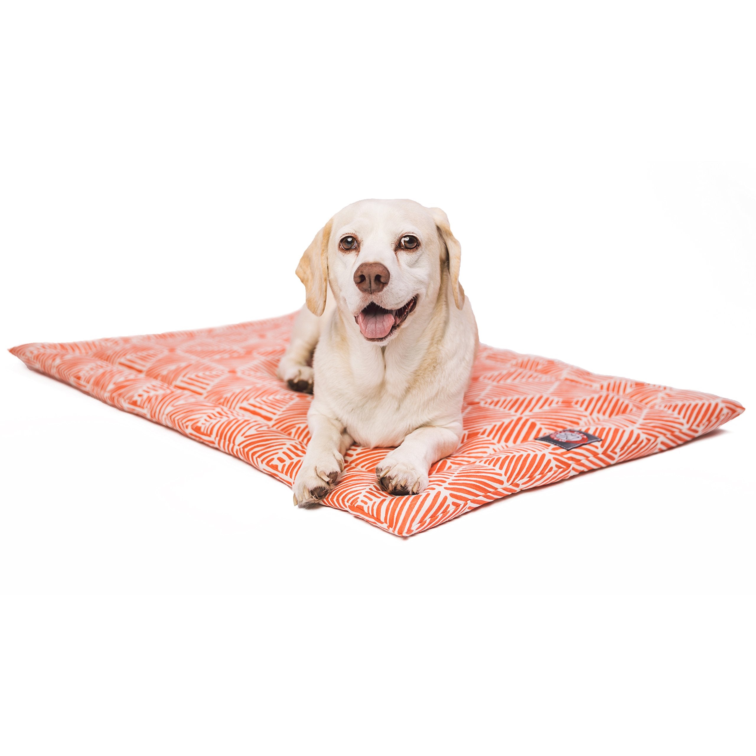 24' Charlie Salmon Orange Crate Dog Bed Mat By Majestic Pet Products