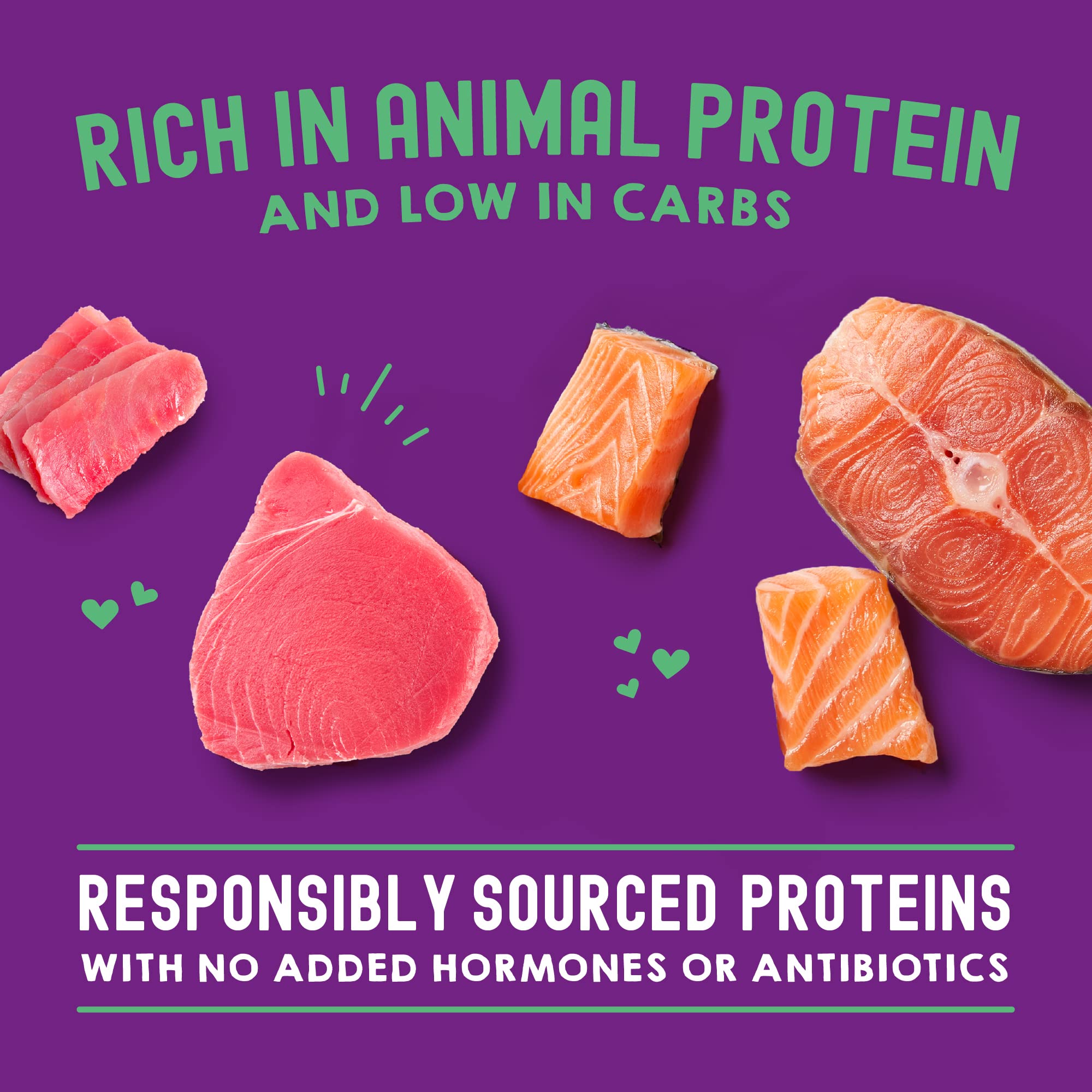 Stella & Chewys Carnivore Cravings Morsels & Gravy Salmon & Tuna Recipe Wet Cat Food Pouches - (2.8 Ounce Pouch, Case of 12)