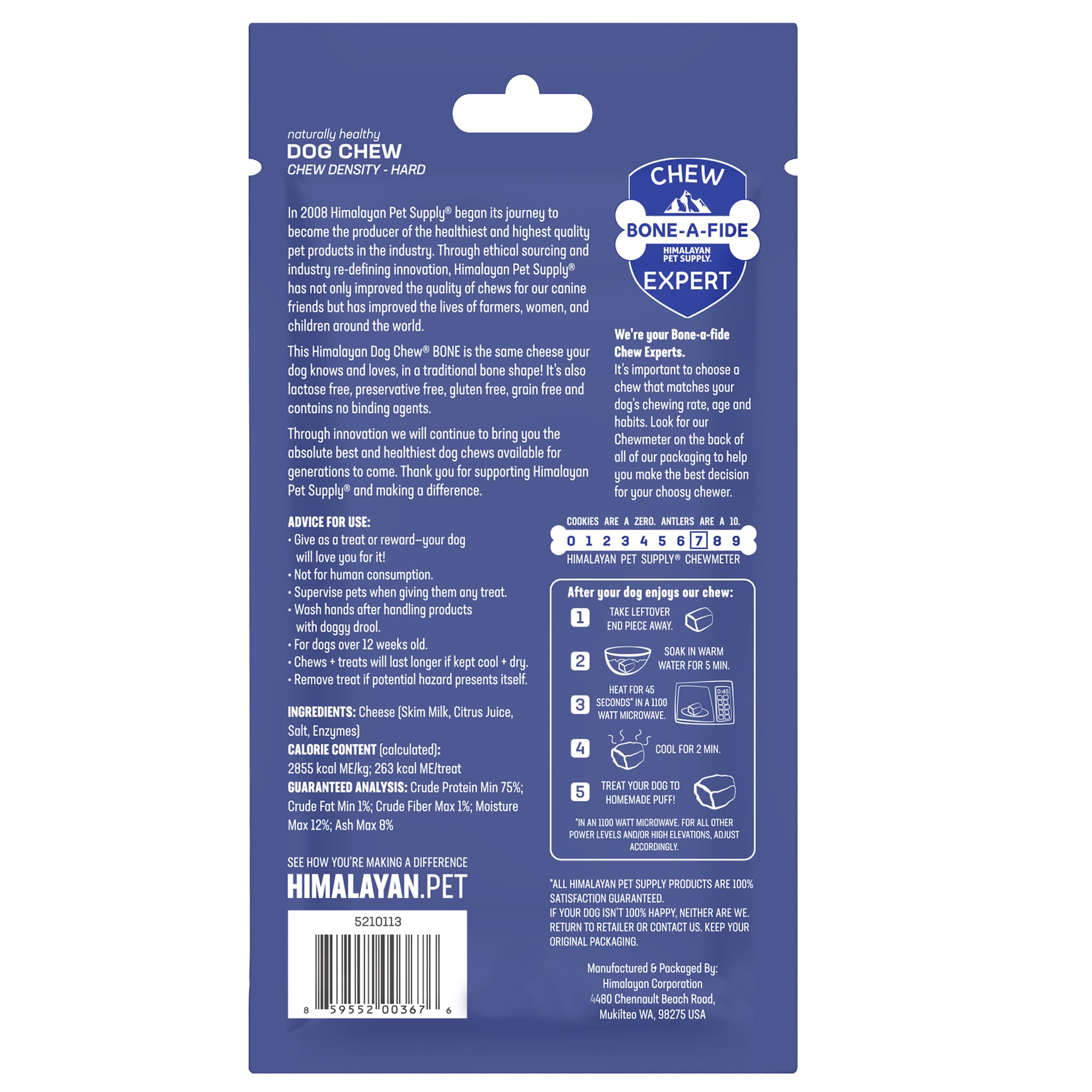 Himalayan Dog Chew Bone Medium