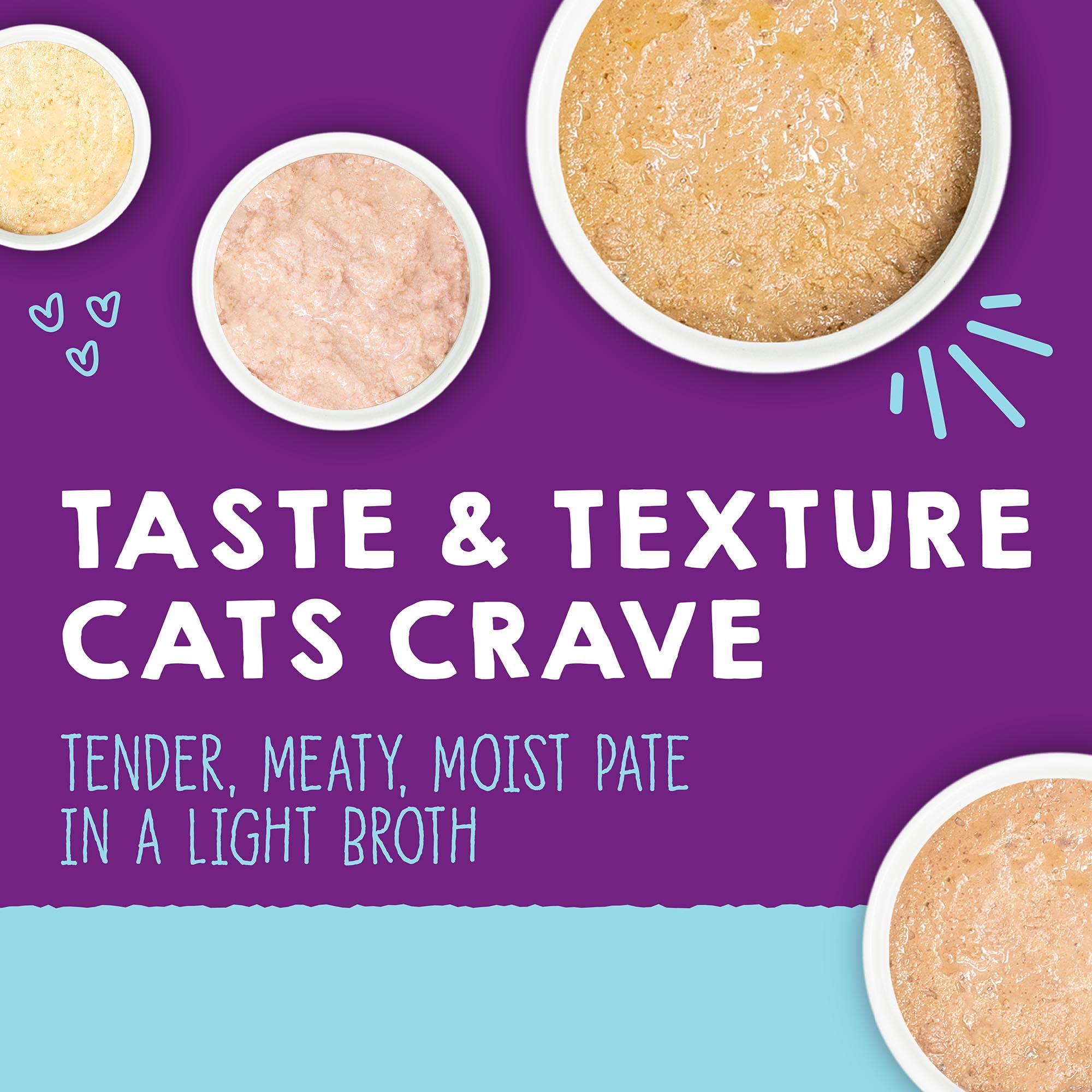 Stella & Chewys Carnivore Cravings Purrfect Pat   - Premium Grain-Free Wet Cat Food - 6 Flavor Variety Pack - High Protein with