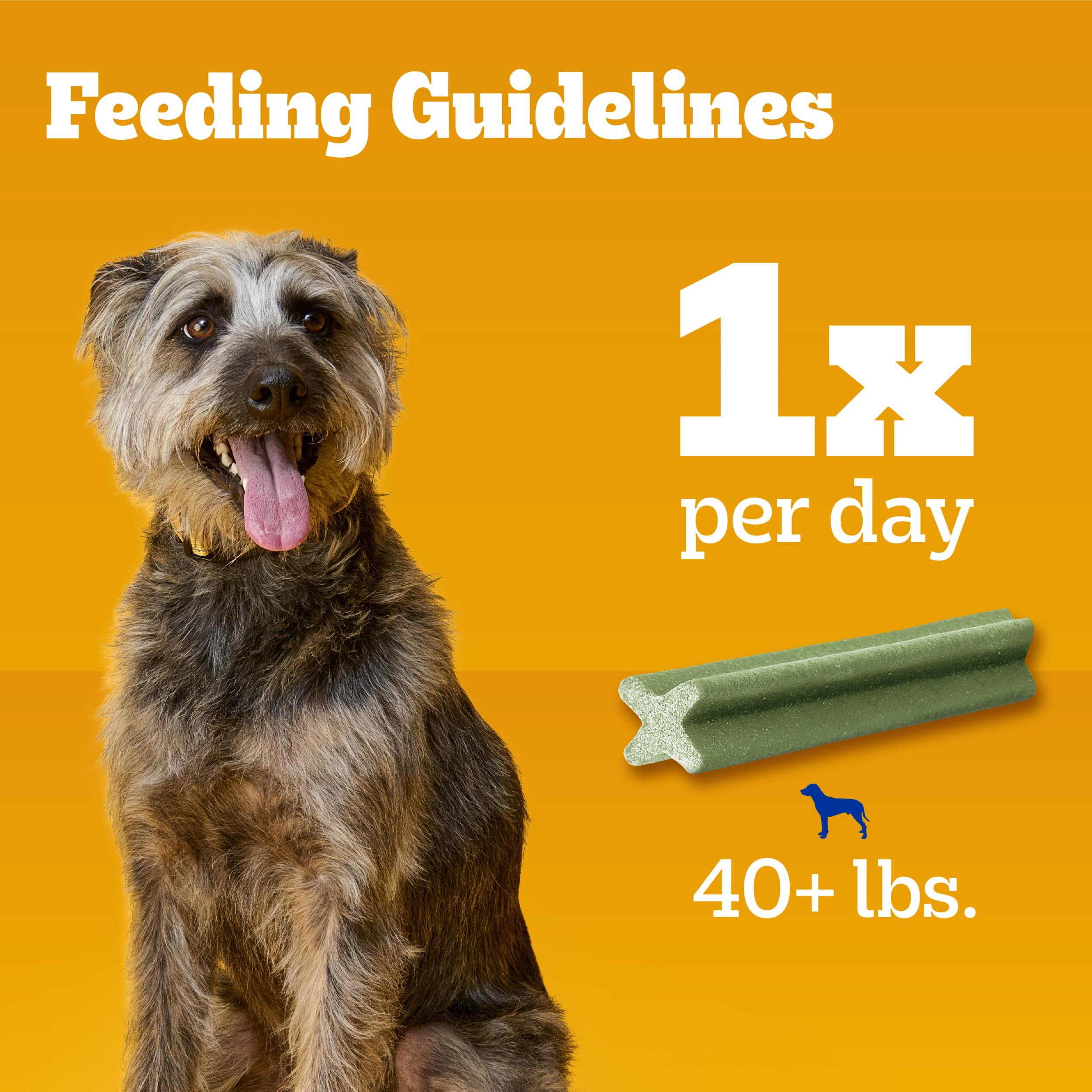 PEDIGREE DENTASTIX Fresh Breath Large Dog Dental Treats Fresh Flavor Dental Bones, 1.46 lb. Pack (28 Treats) (Packaging May Vary
