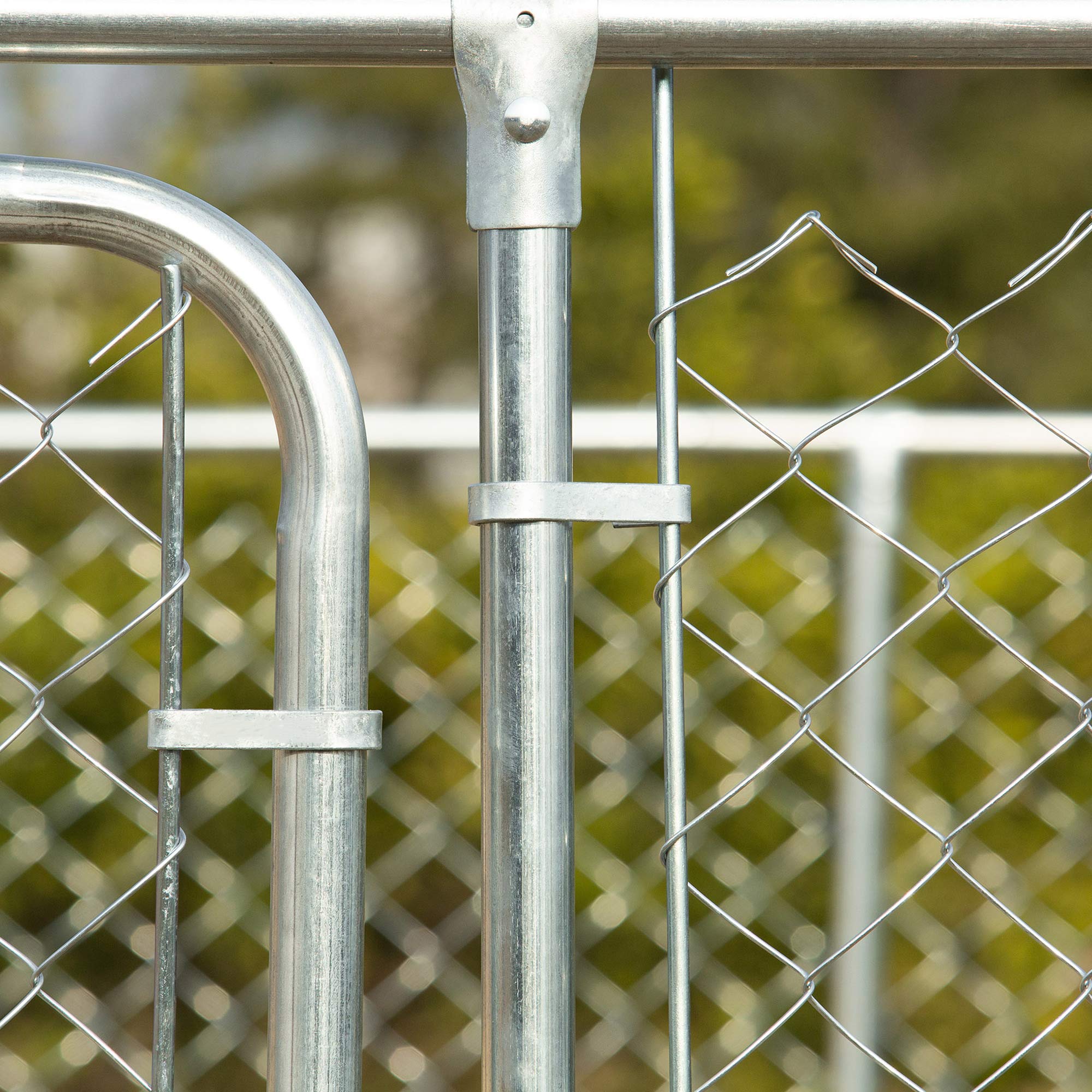 PawHut 172.2 Sq. Ft. Dog Playpen Outdoor, Walk-in Dog Run Kennel Puppy Exercise Pen with Galvanized Steel Frame, for Small and M