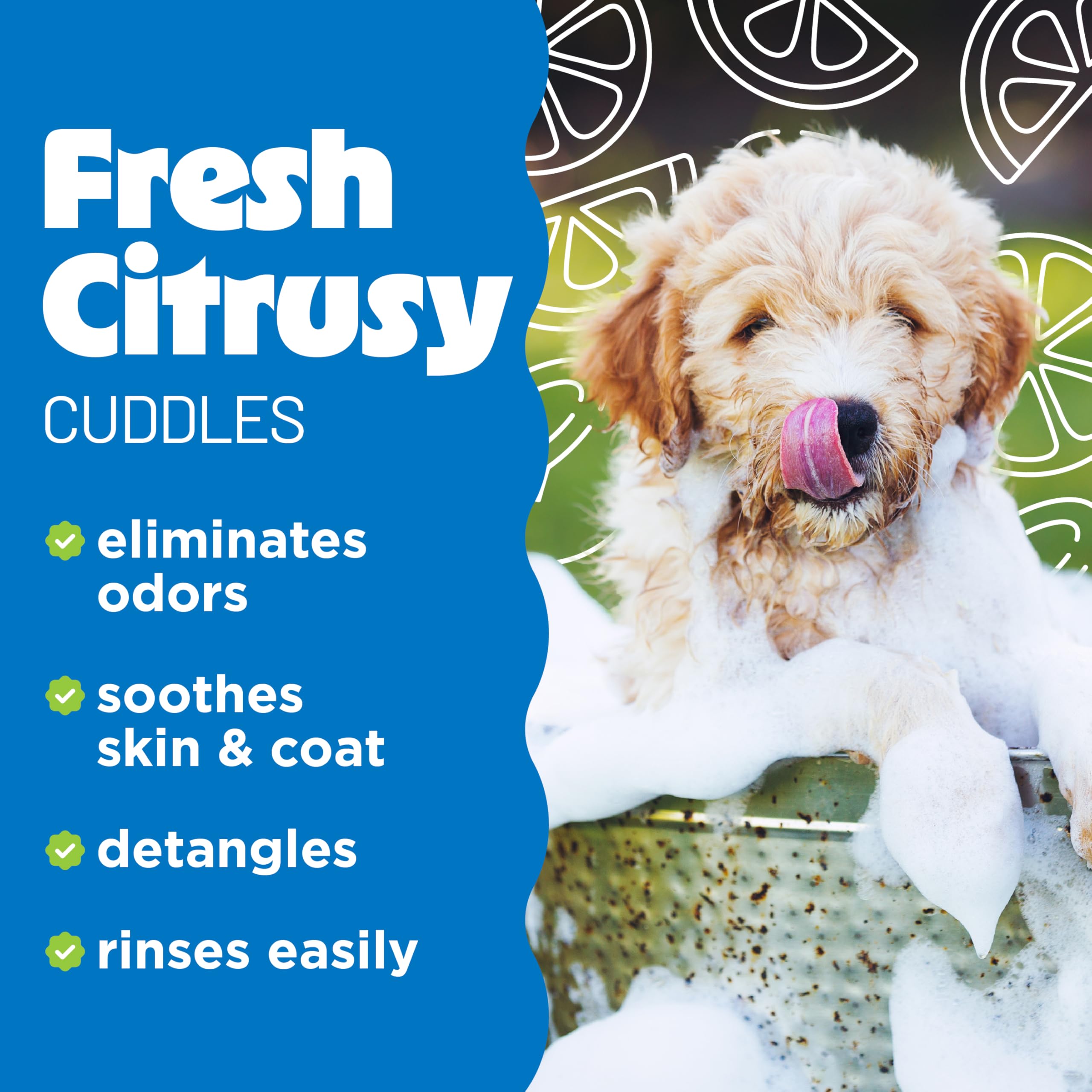 Tropiclean Deshedding Dog Conditioner, Reduces Shedding & Softens Coat, Puppy Safe, Made In The Usa, Lime & Cocoa Butter Scent,