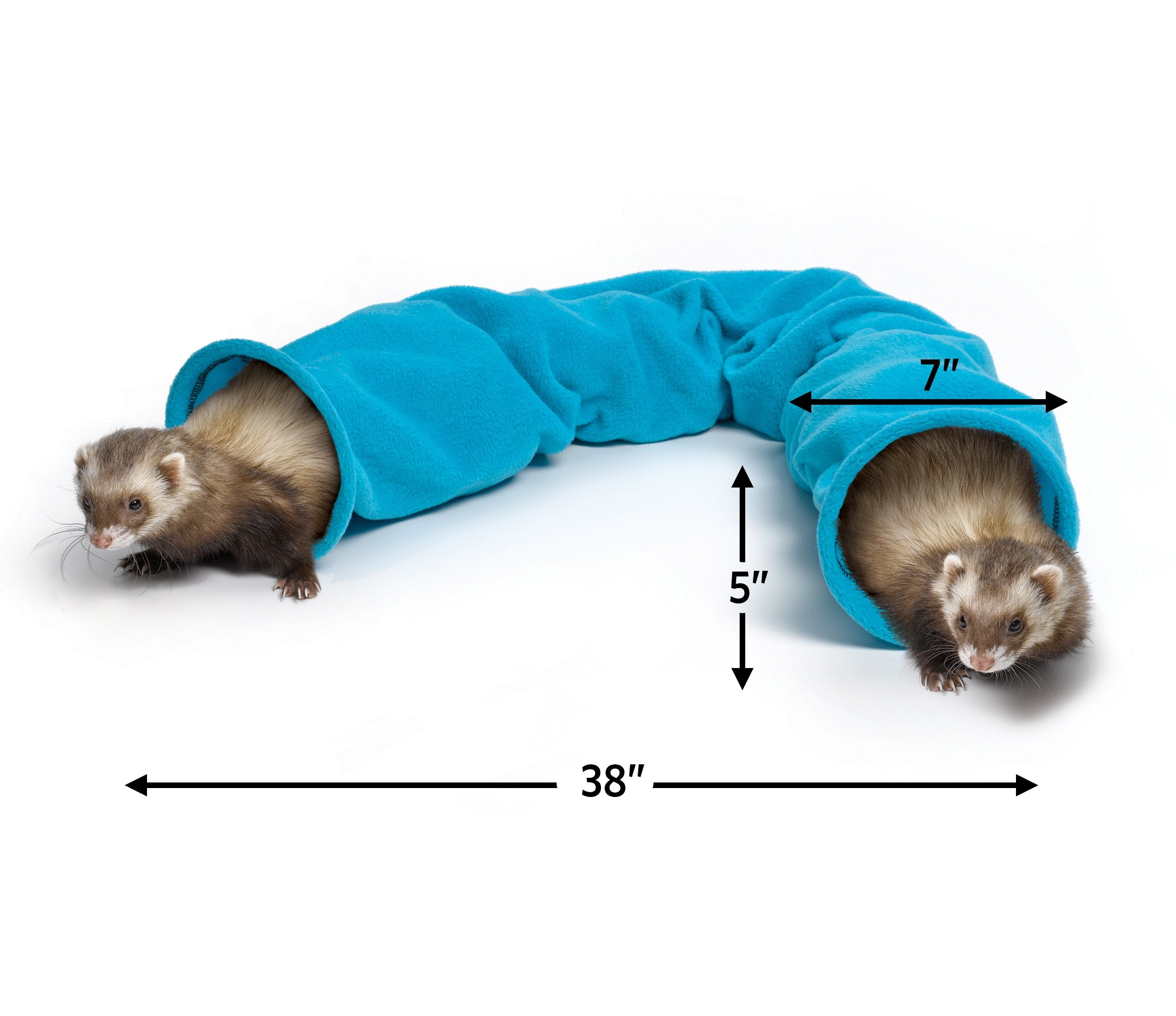 Midwest Homes For Pets Ferret Nation Play Tunnel For Ferret Nation & Critter Nation Small Animal Cages | Measures 38L X 7W X 5.25H - Inches