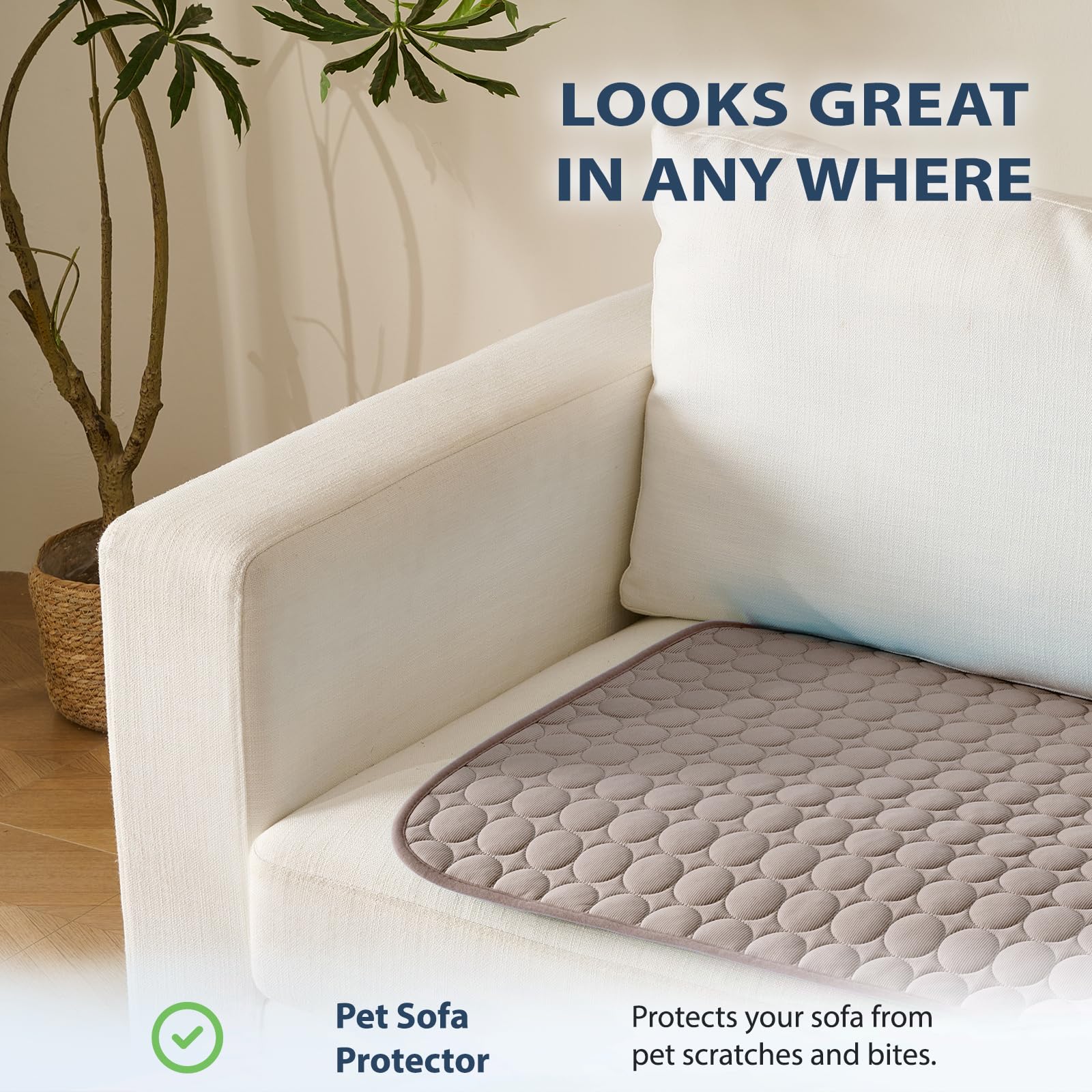 Microcosmos Summer Cooling Mat & Sleeping Pad- Water Absorption Top, Ez Clean, Easy Carry, Materials Safe. Keep Cooling For Pets