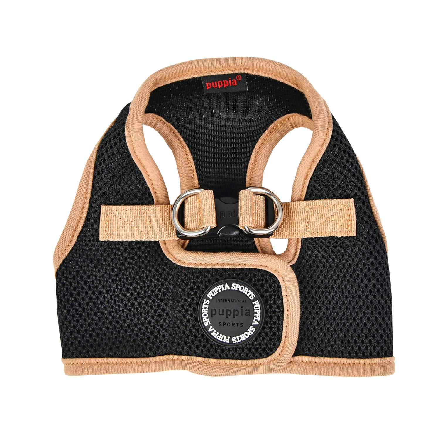 Puppia Soft Vest Harness B Ii - Black - Xl