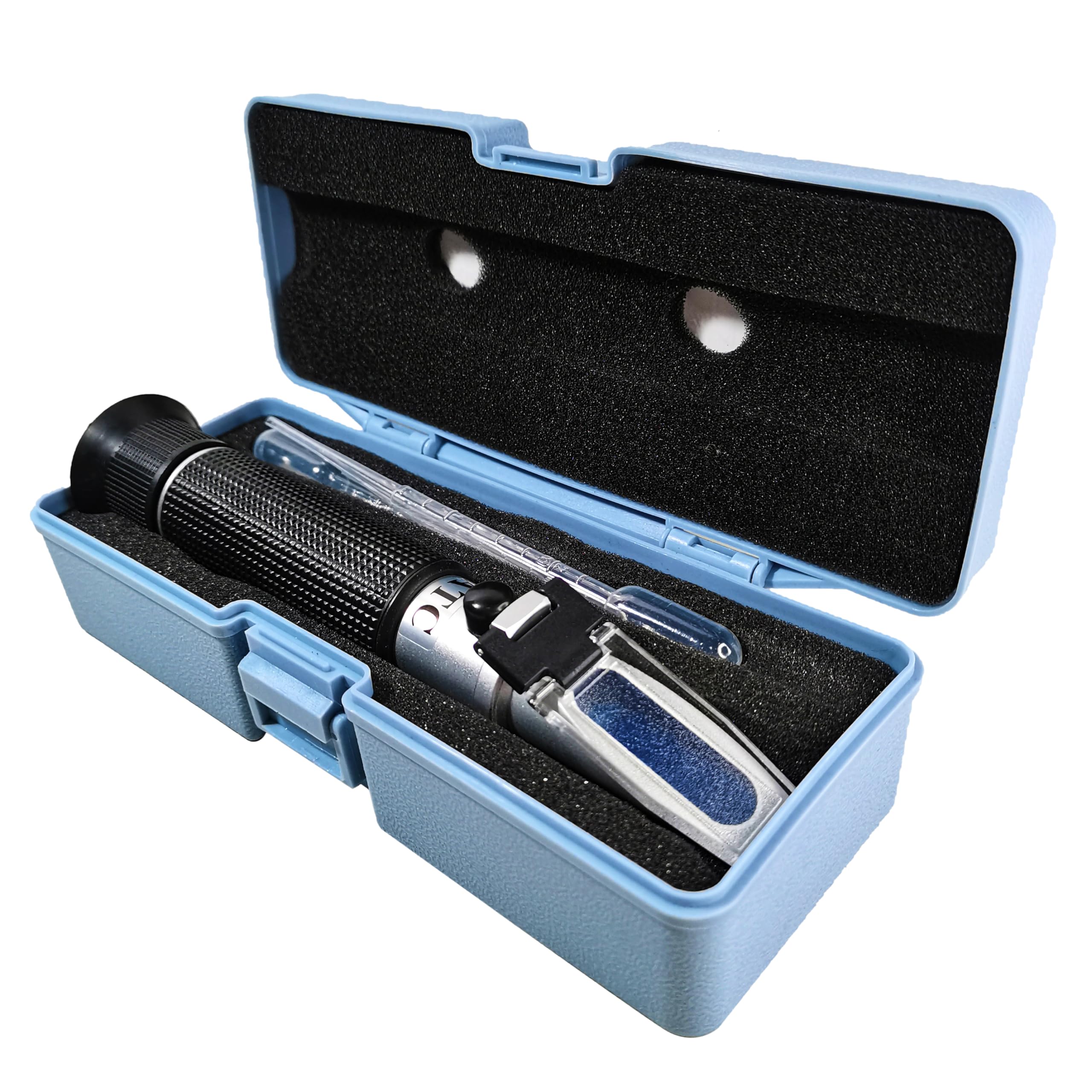 Salinity Refractometer For Seawater And Marine Fishkeeping Aquarium 0-100 Ppt With Automatic Temperature Compensation